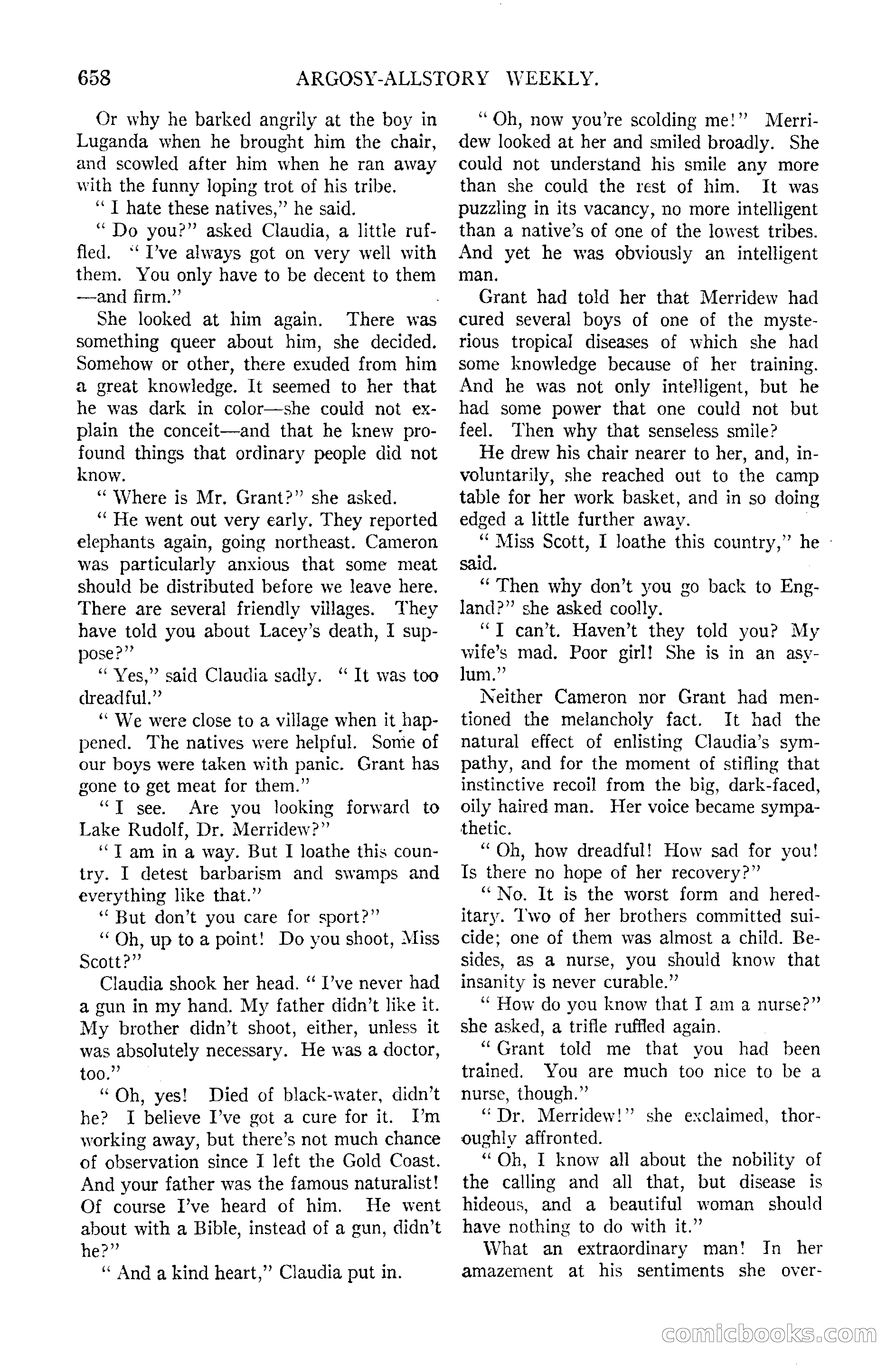 Argosy All-Story Weekly — page 26 of 170