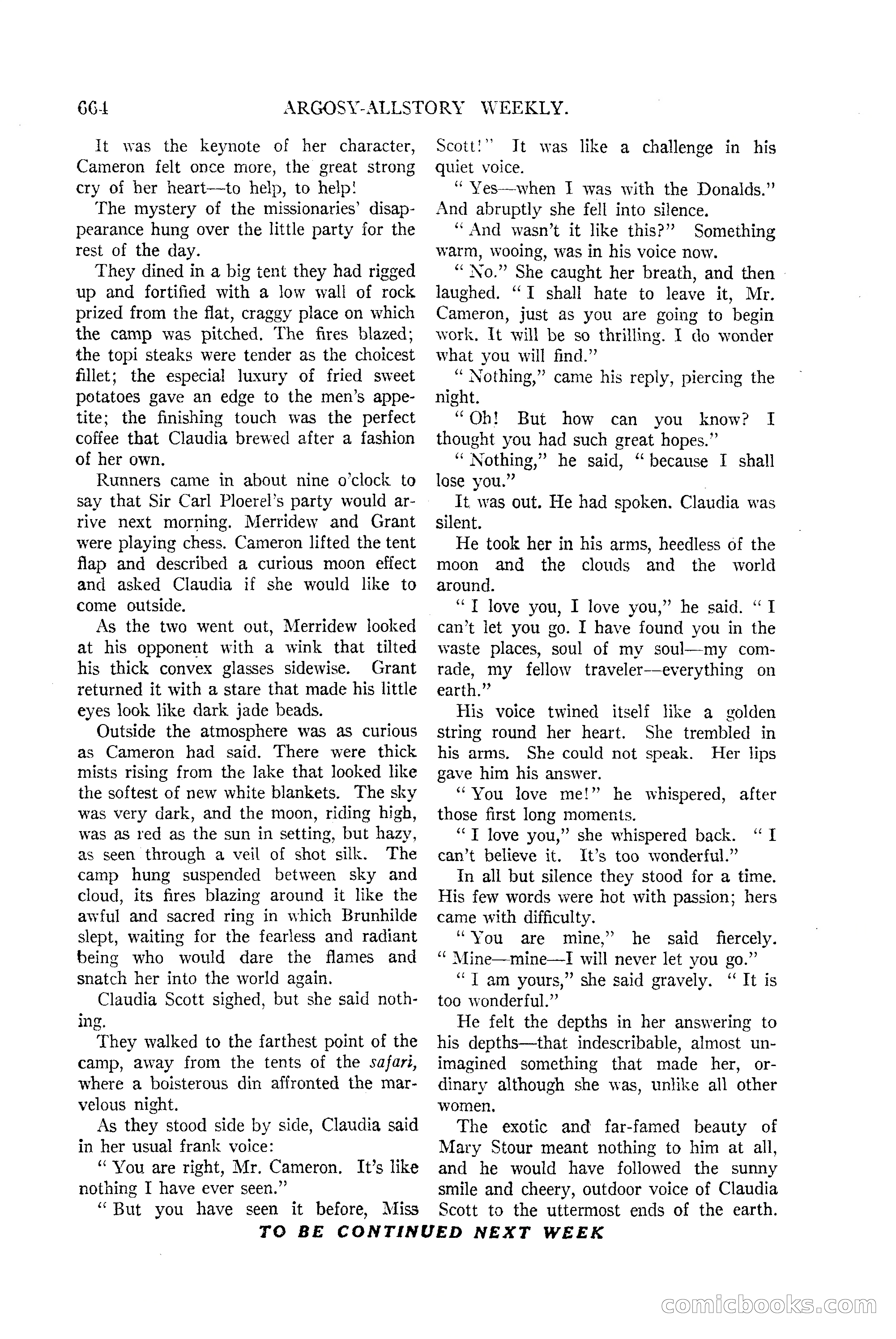 Argosy All-Story Weekly — page 32 of 170