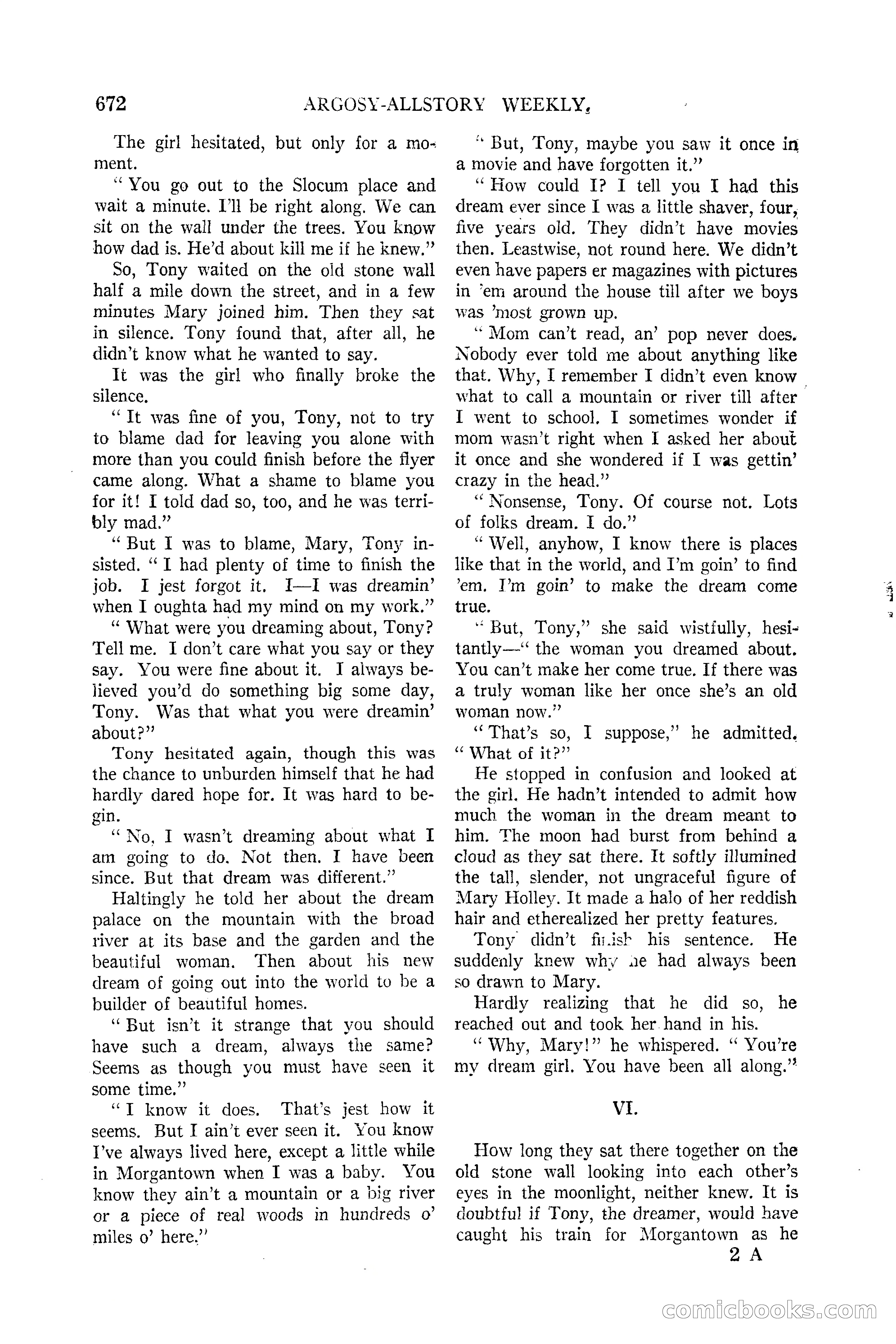 Argosy All-Story Weekly — page 40 of 170