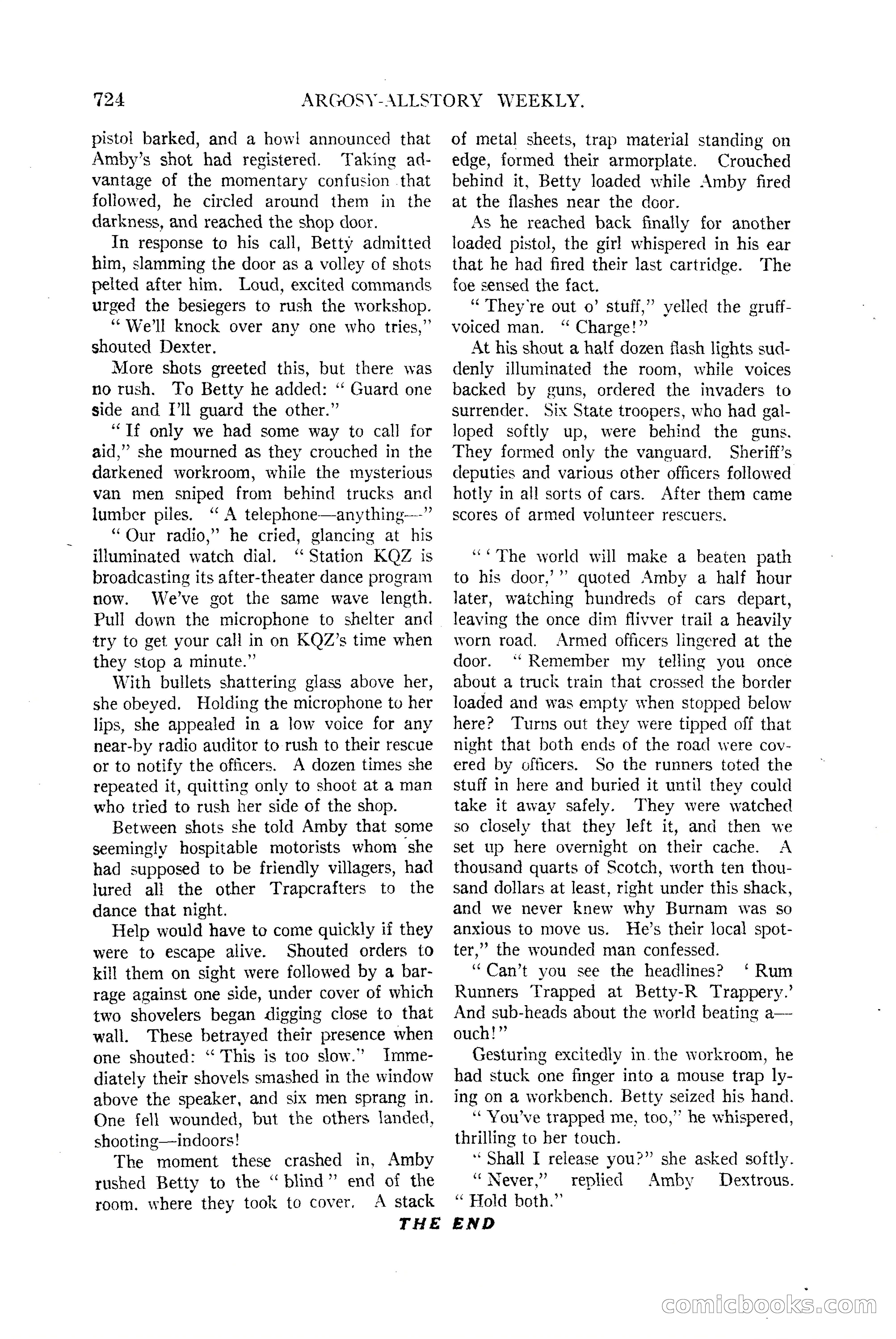 Argosy All-Story Weekly — page 92 of 170