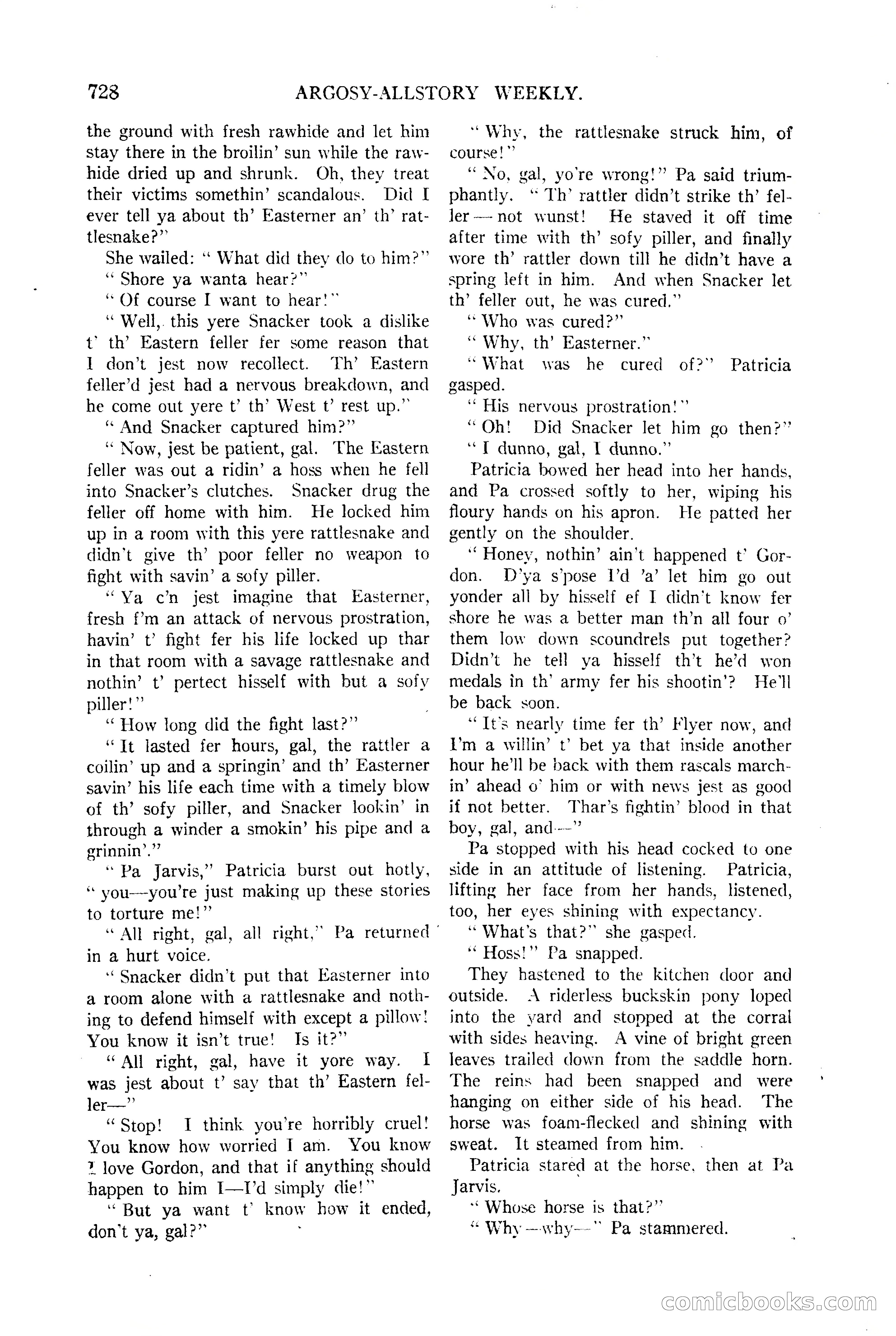 Argosy All-Story Weekly — page 96 of 170
