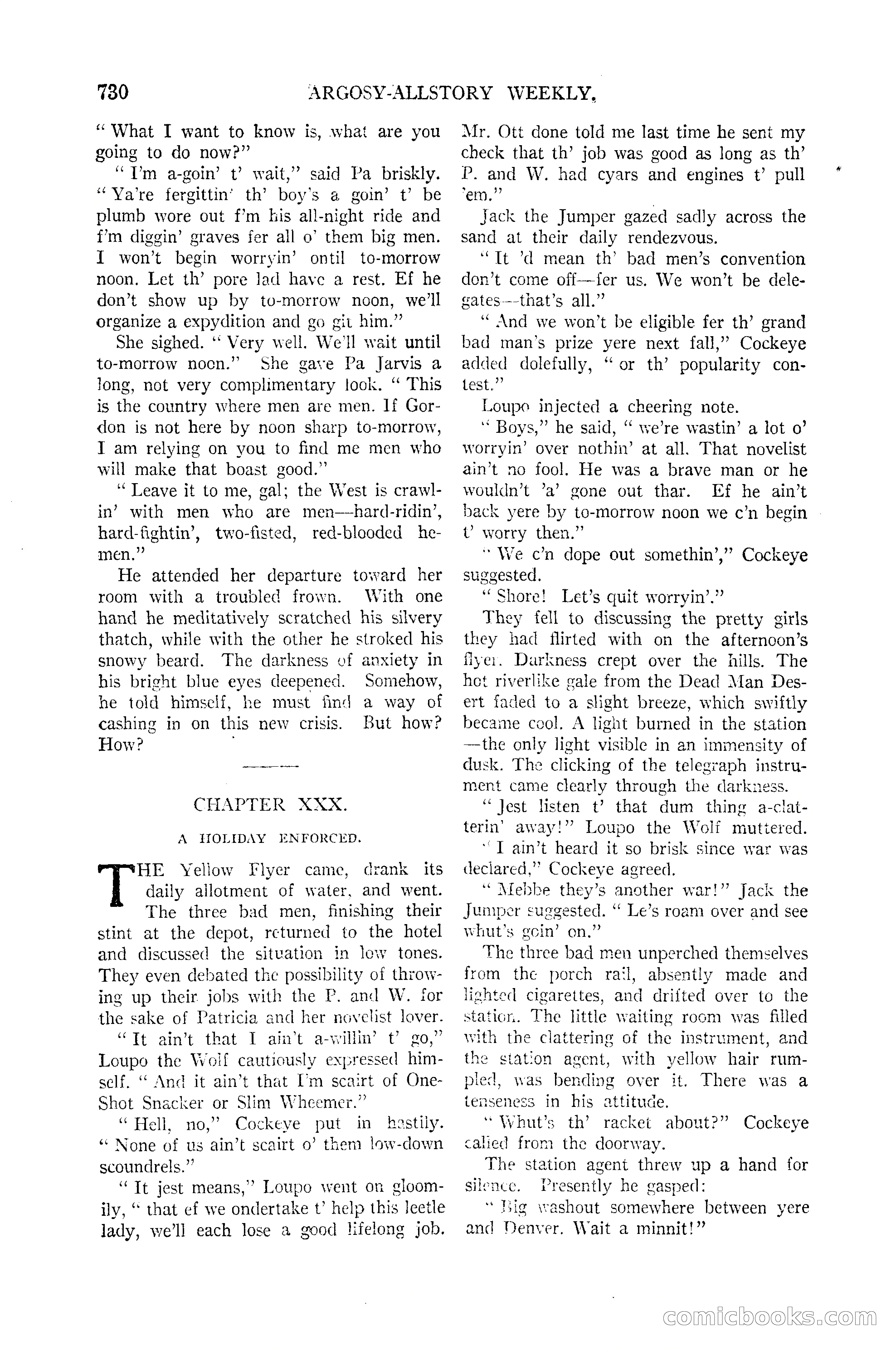 Argosy All-Story Weekly — page 98 of 170