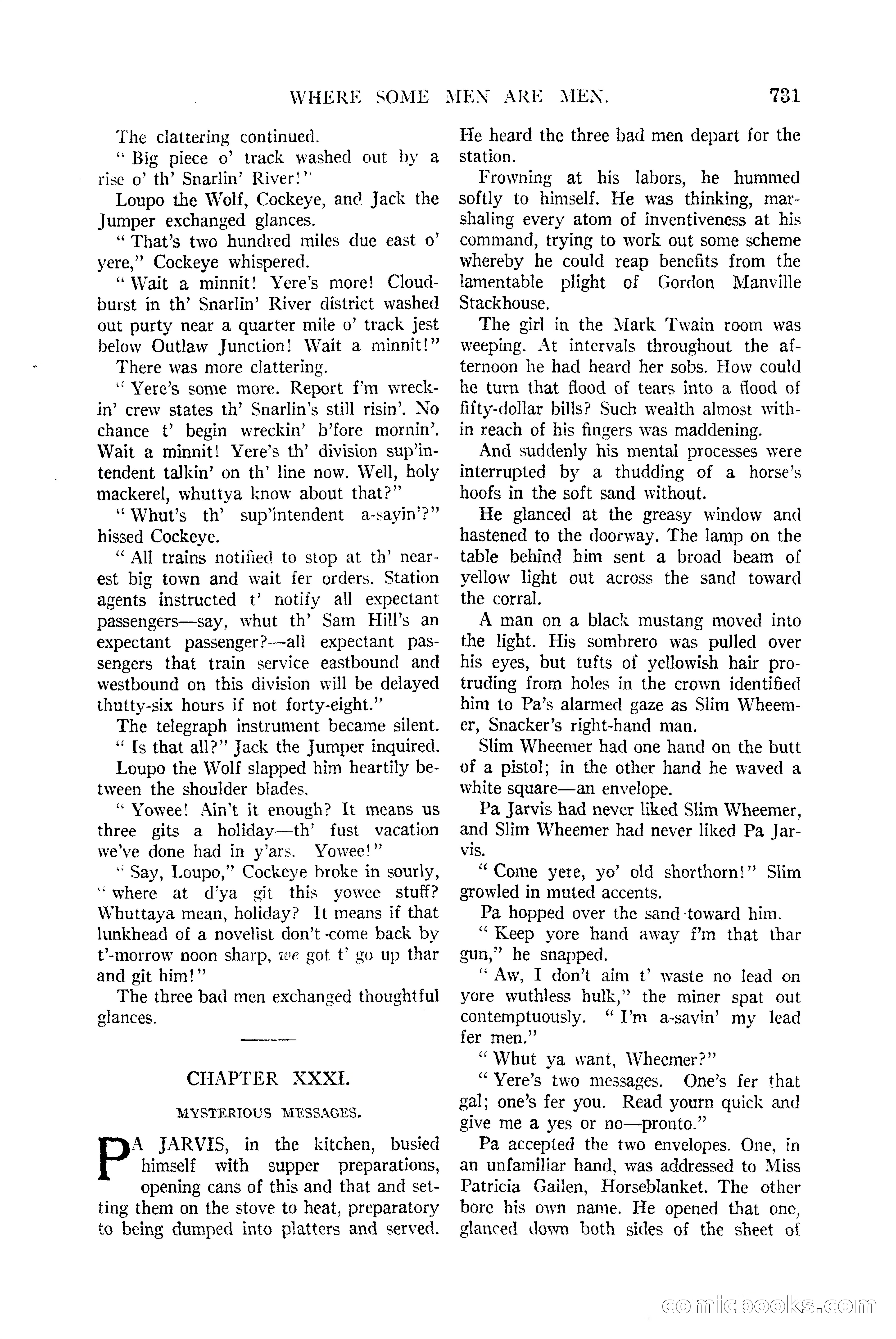 Argosy All-Story Weekly — page 99 of 170