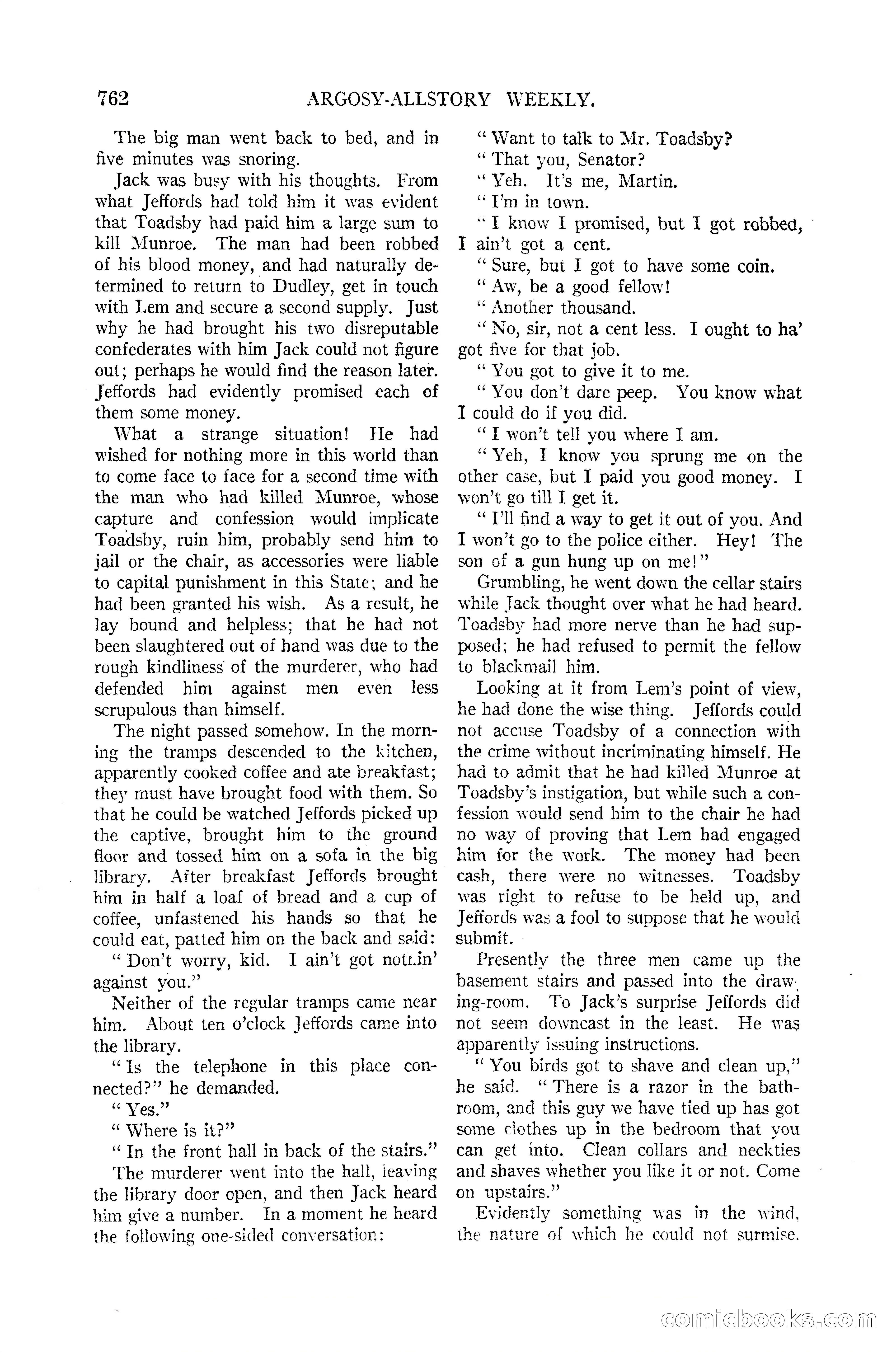 Argosy All-Story Weekly — page 130 of 170