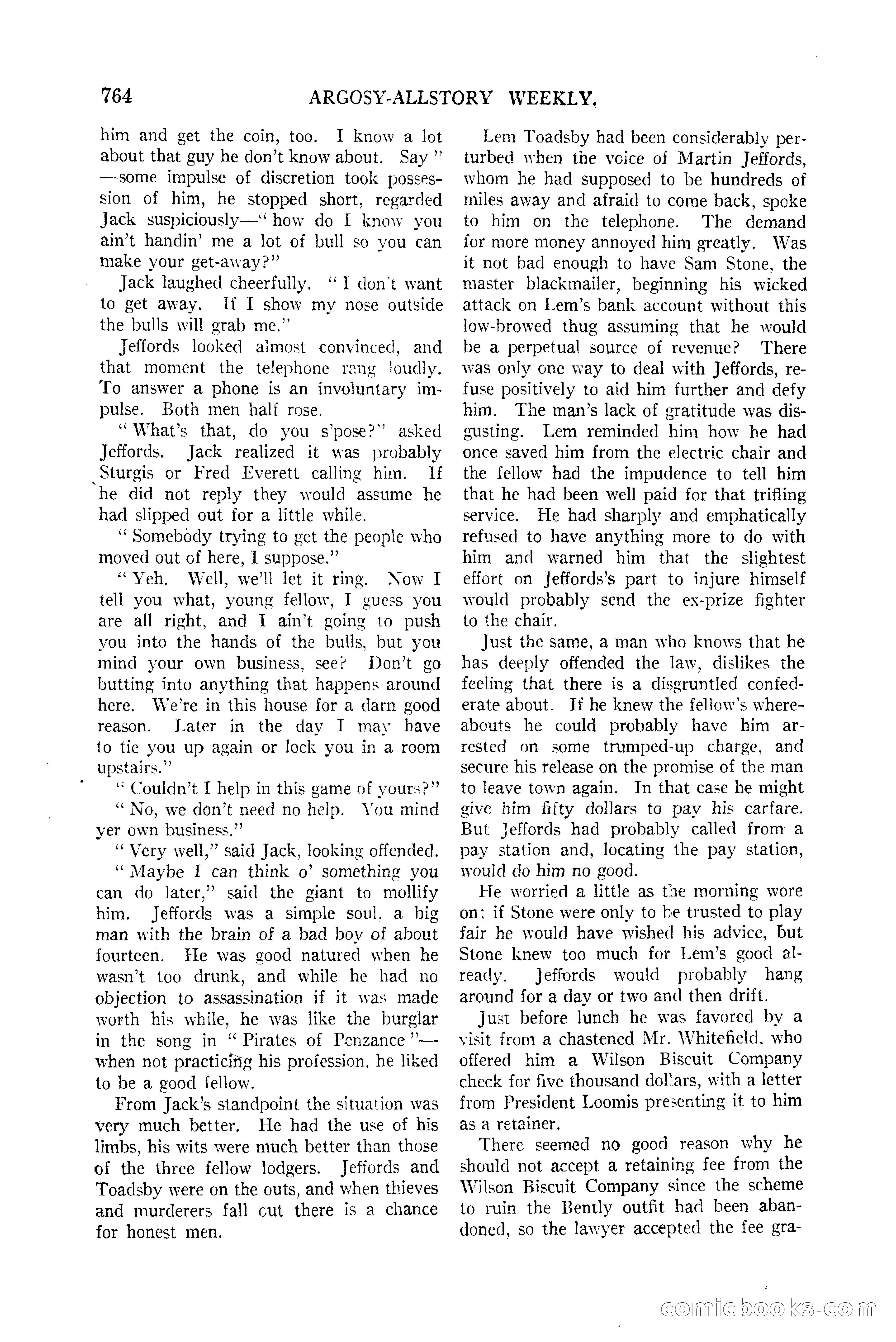 Argosy All-Story Weekly — page 132 of 170