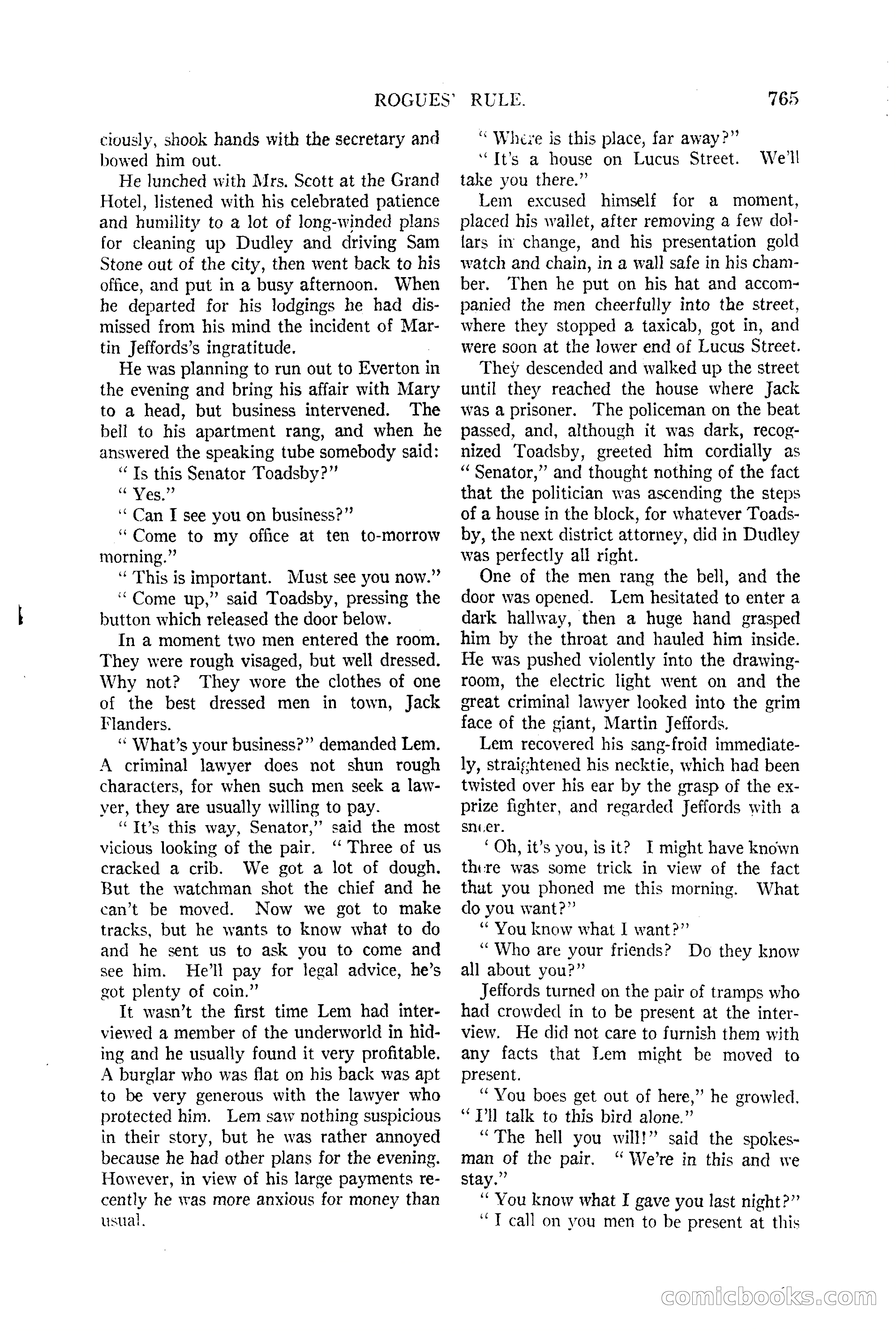 Argosy All-Story Weekly — page 133 of 170