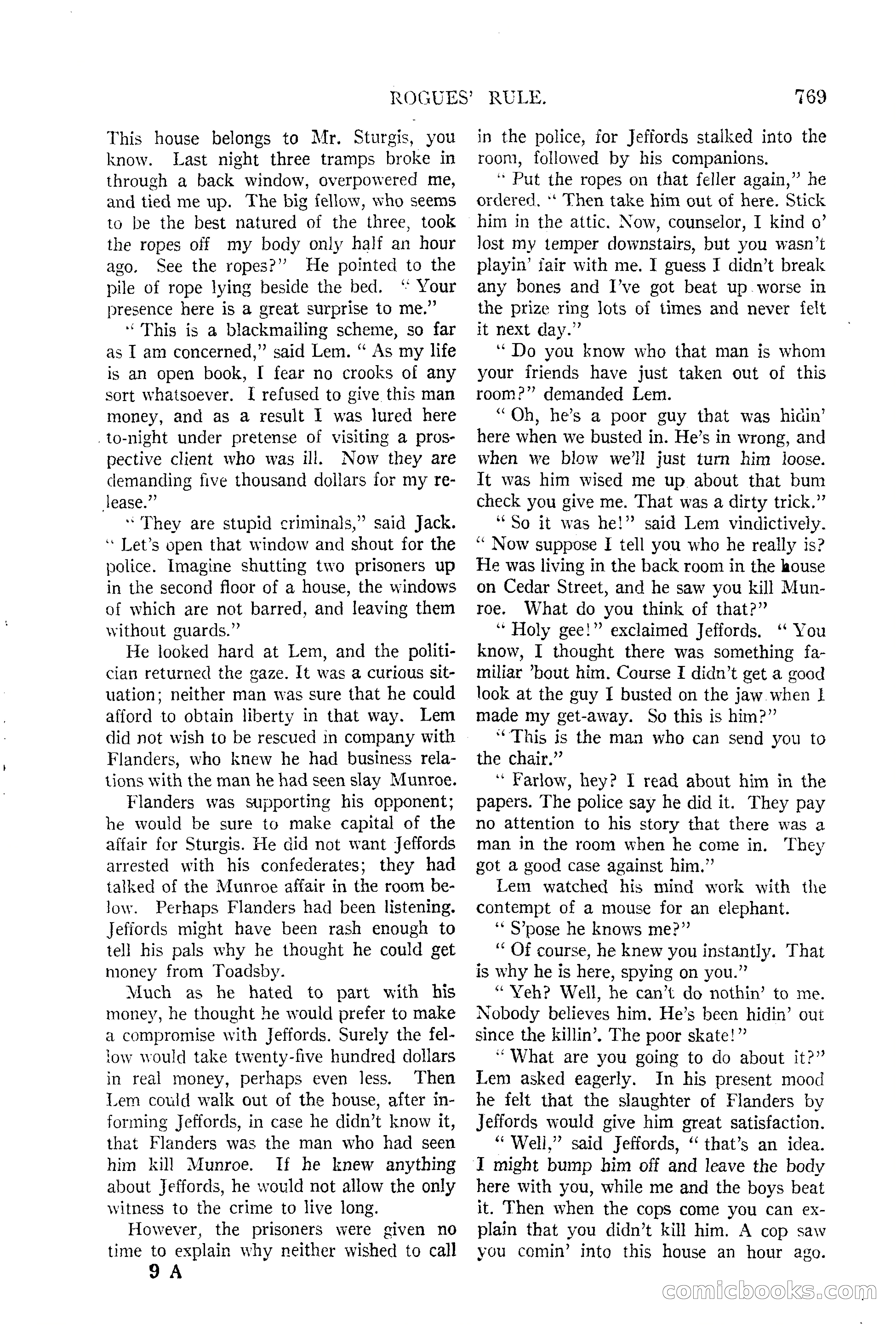 Argosy All-Story Weekly — page 137 of 170