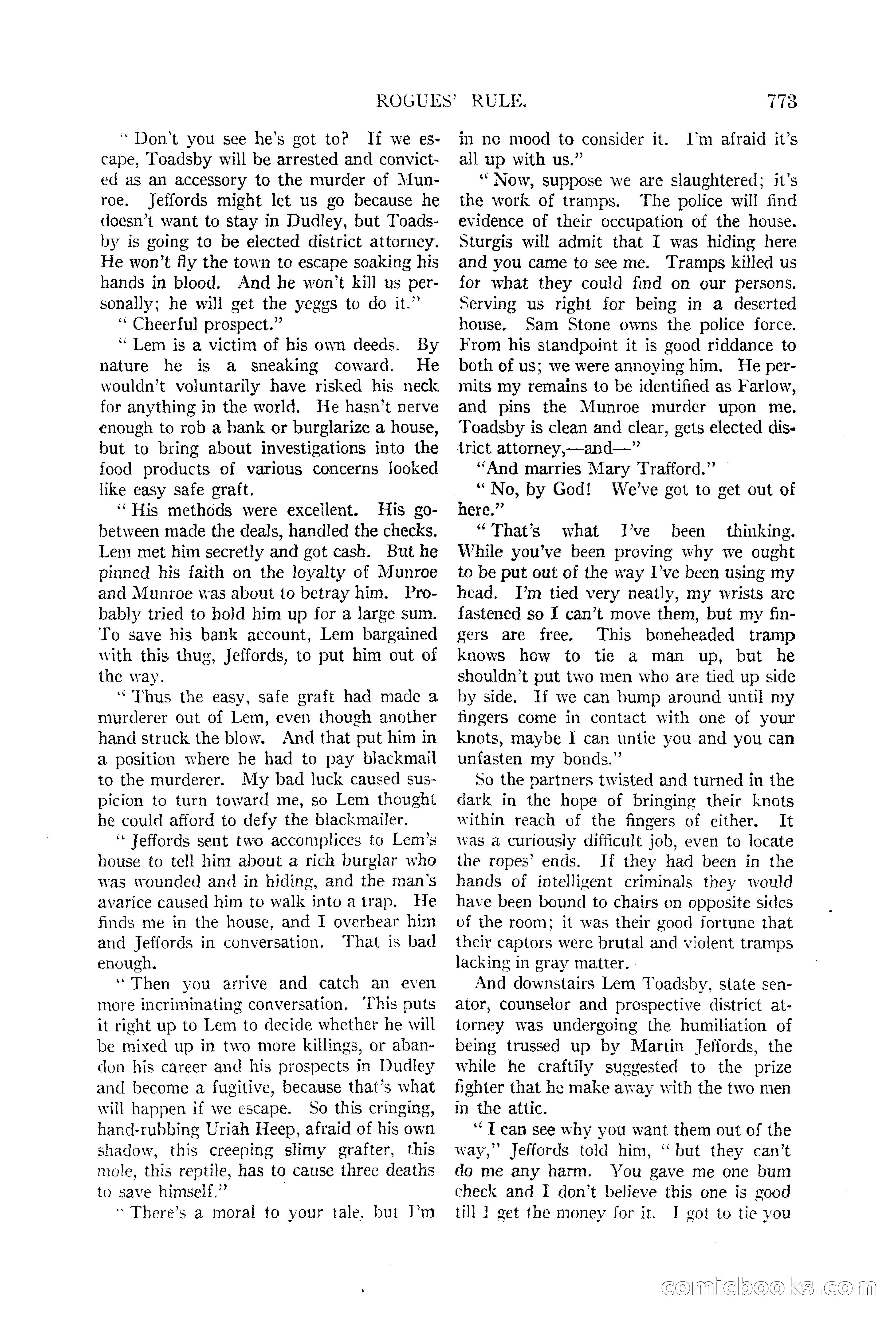 Argosy All-Story Weekly — page 141 of 170