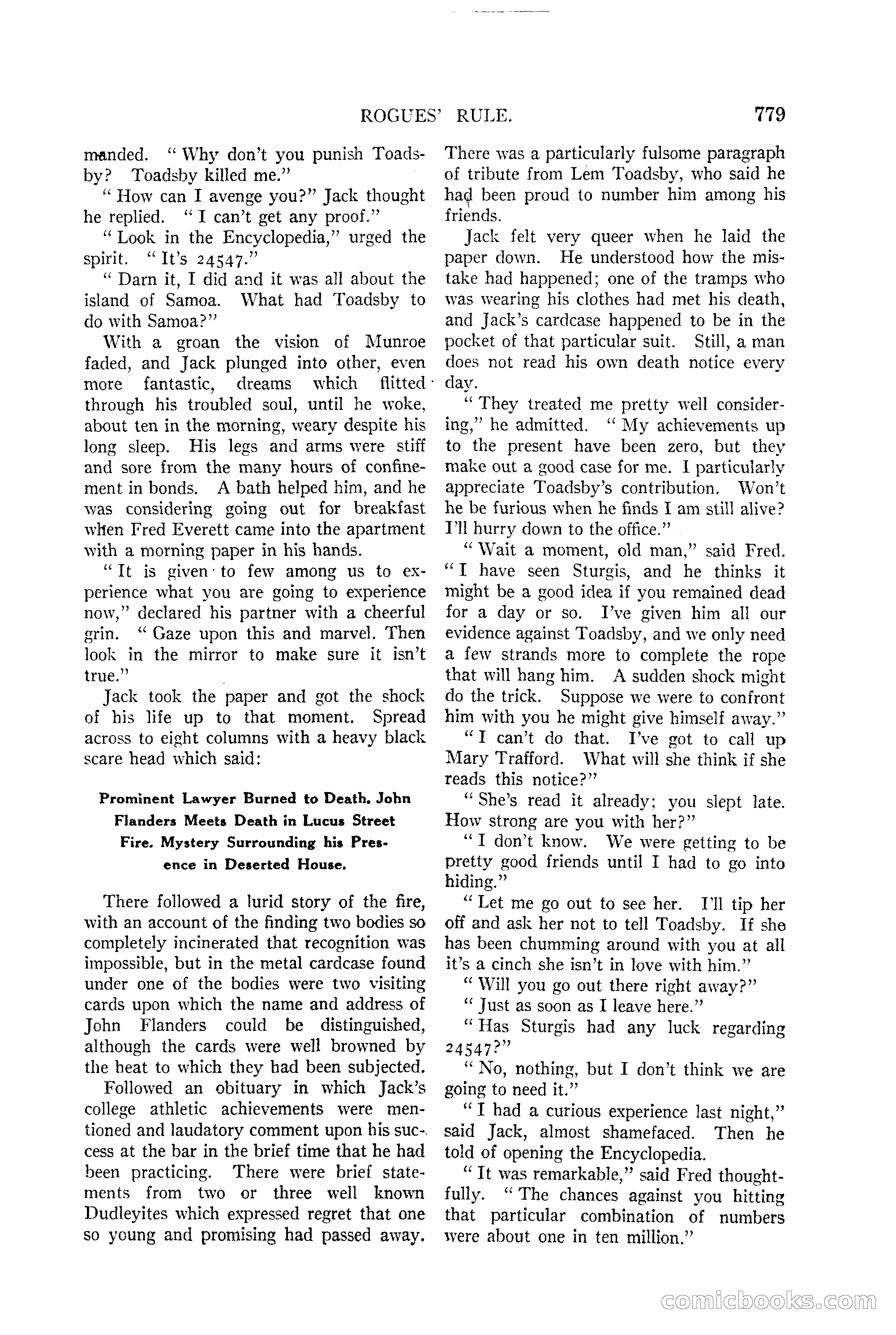 Argosy All-Story Weekly — page 147 of 170