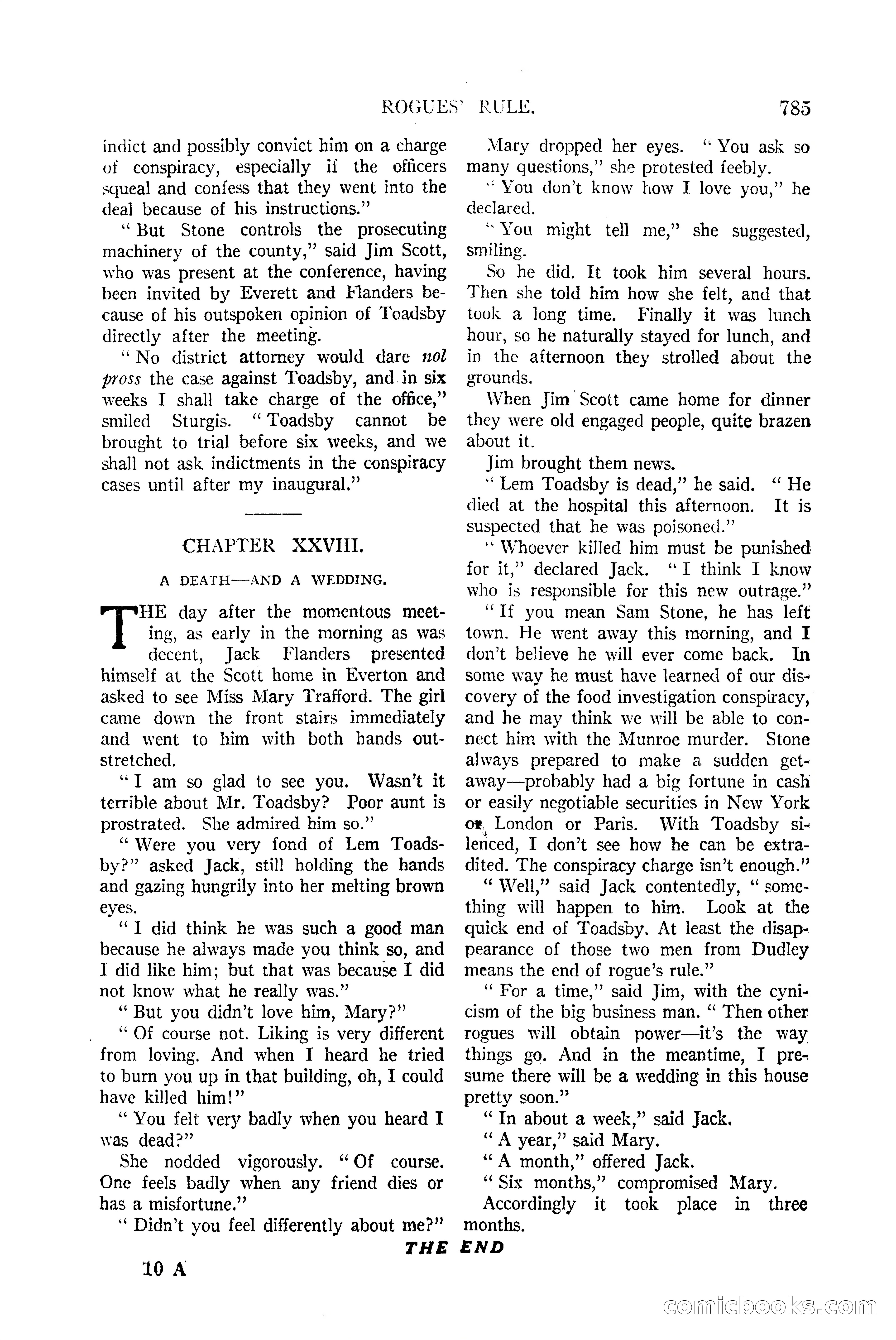 Argosy All-Story Weekly — page 153 of 170