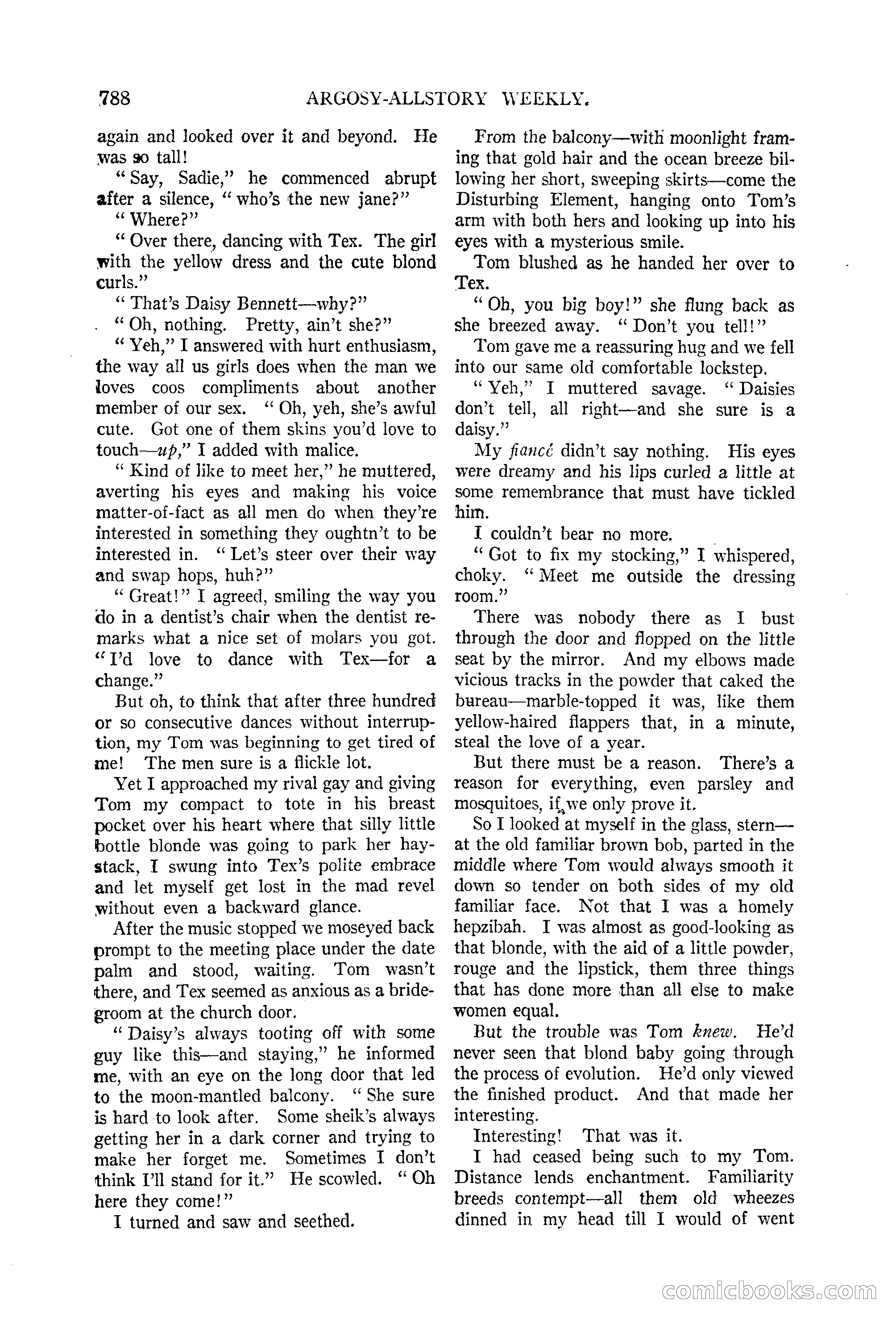Argosy All-Story Weekly — page 156 of 170