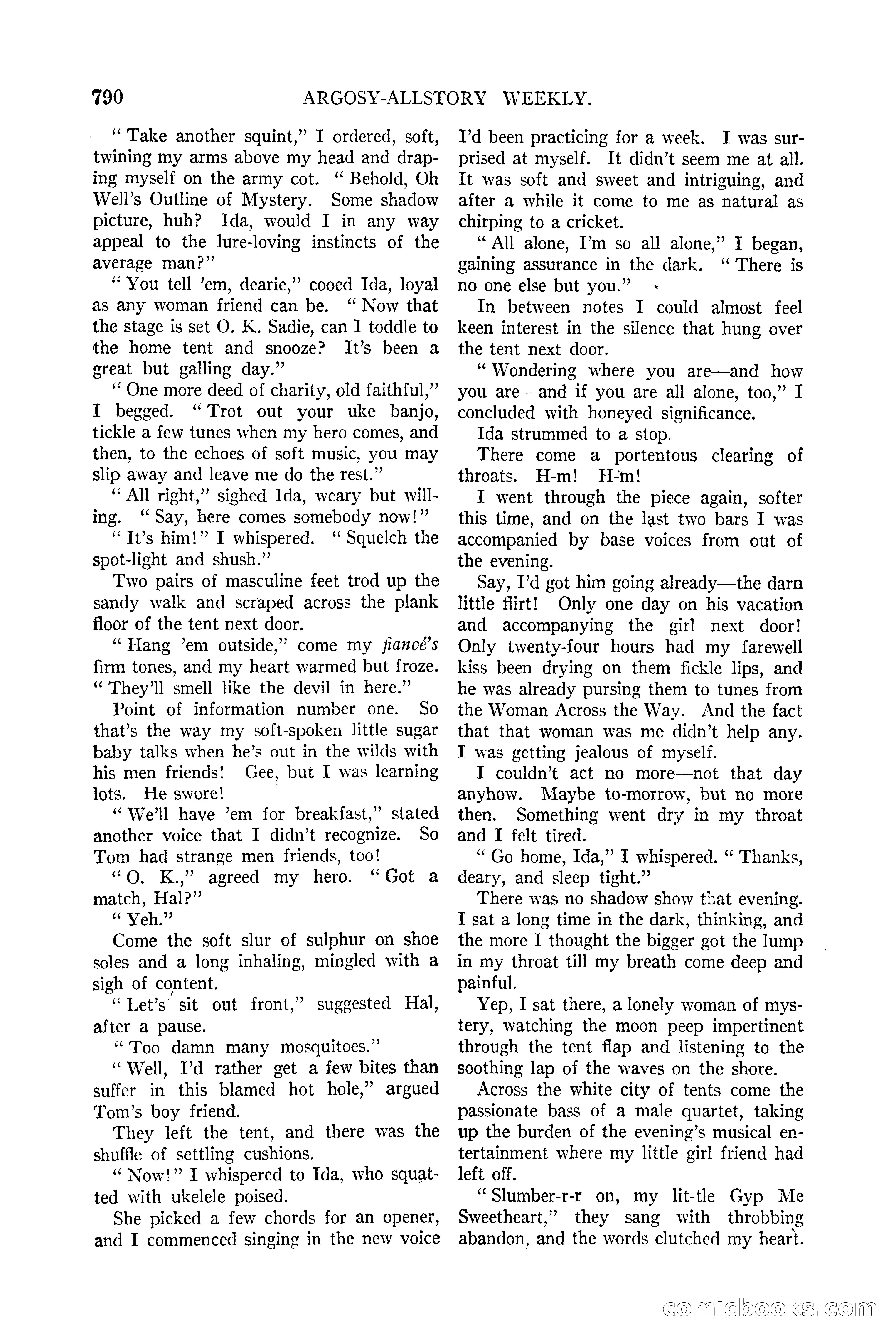 Argosy All-Story Weekly — page 158 of 170