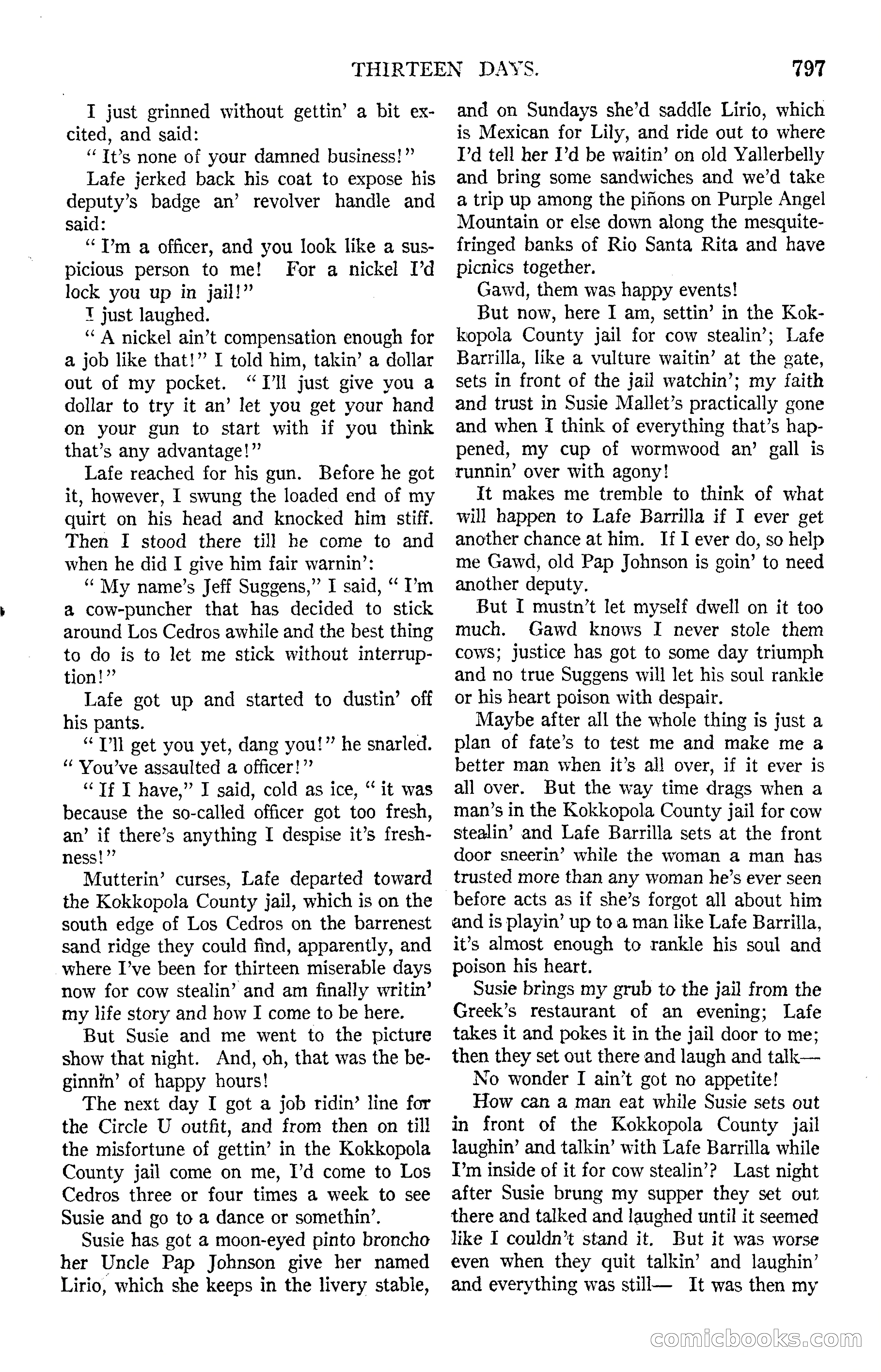 Argosy All-Story Weekly — page 165 of 170