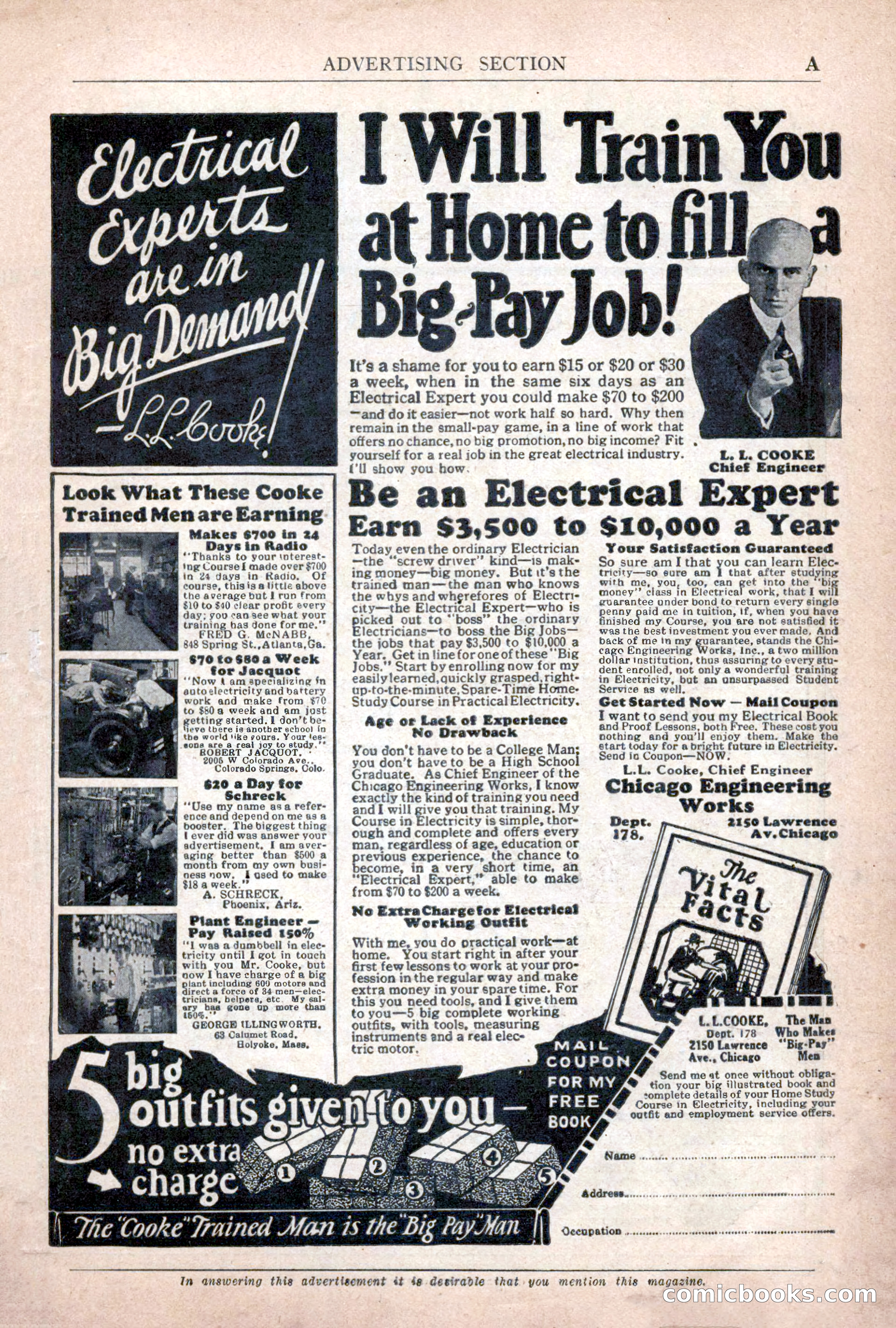 Argosy All-Story Weekly, November 7, 1925 — page 3 of 184
