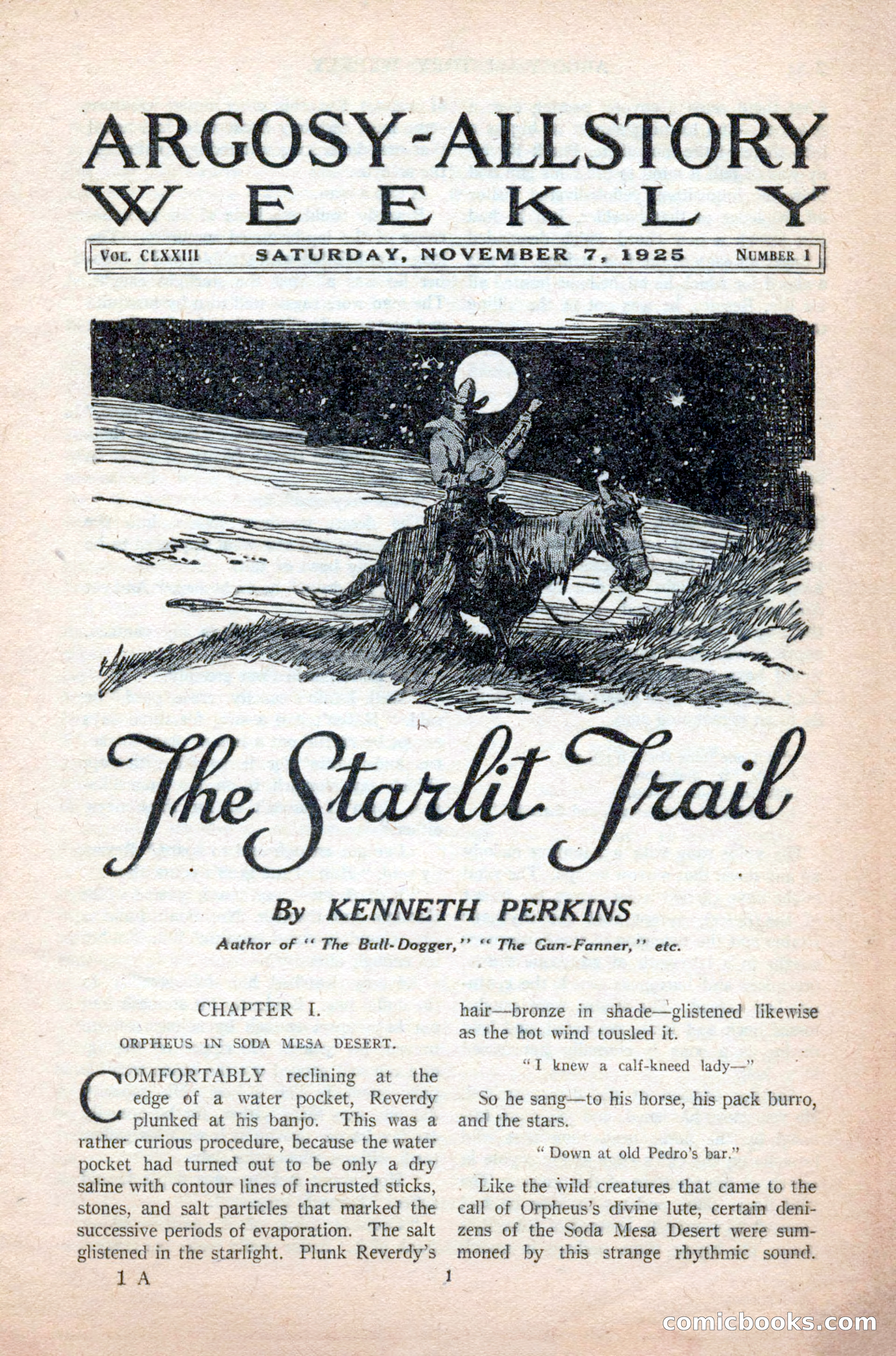 Argosy All-Story Weekly, November 7, 1925 — page 11 of 184