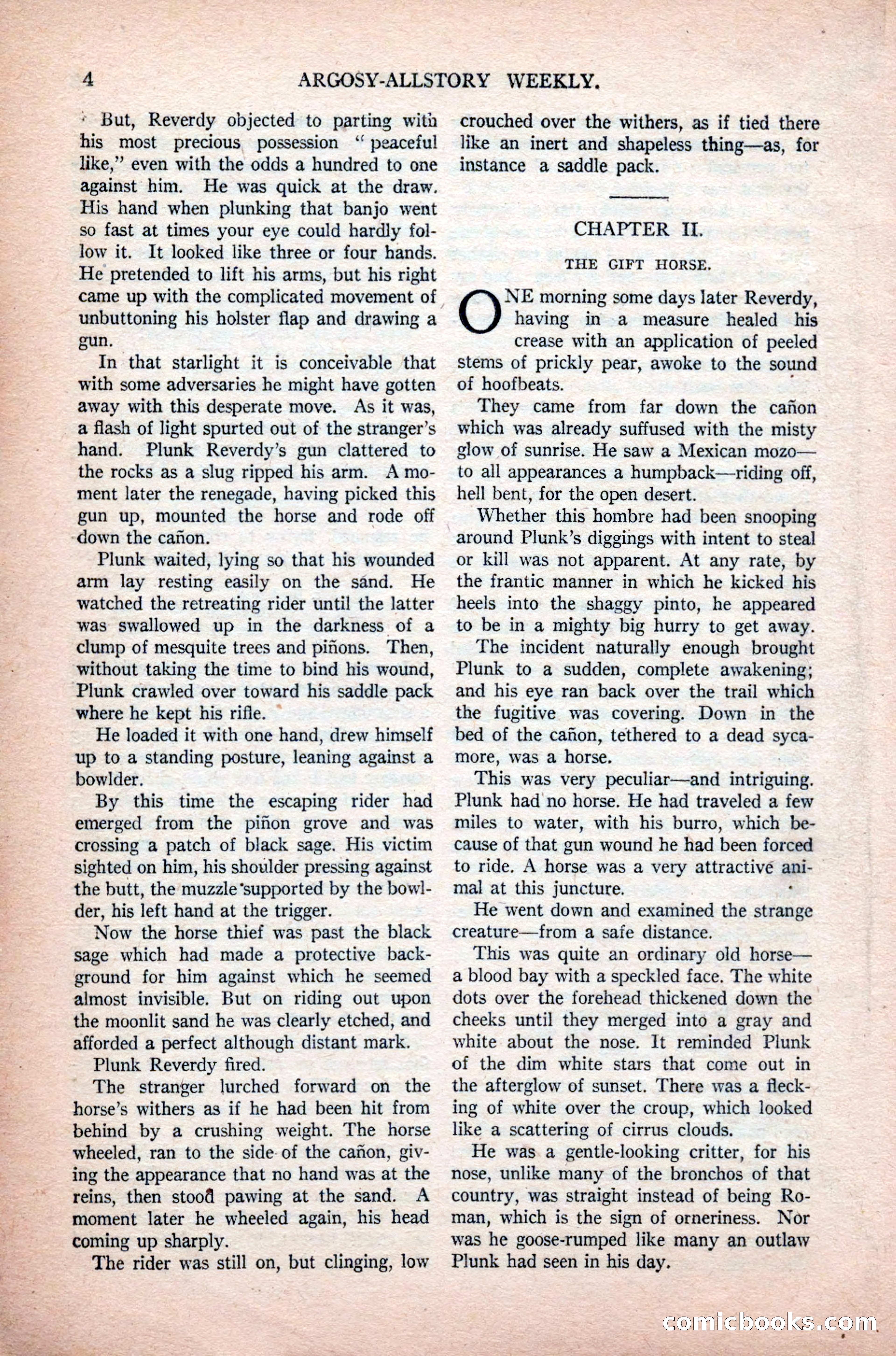 Argosy All-Story Weekly, November 7, 1925 — page 14 of 184