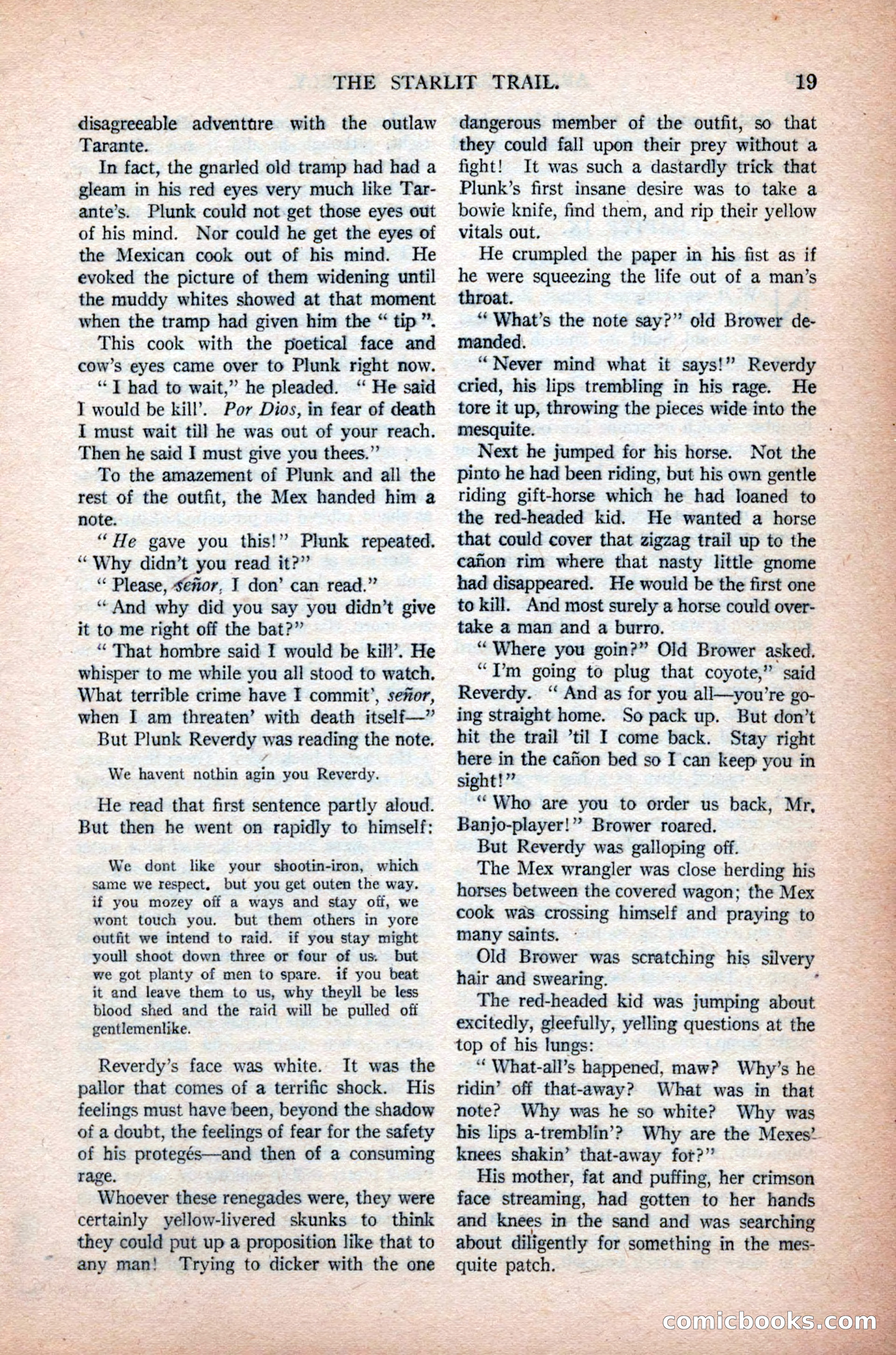 Argosy All-Story Weekly, November 7, 1925 — page 29 of 184