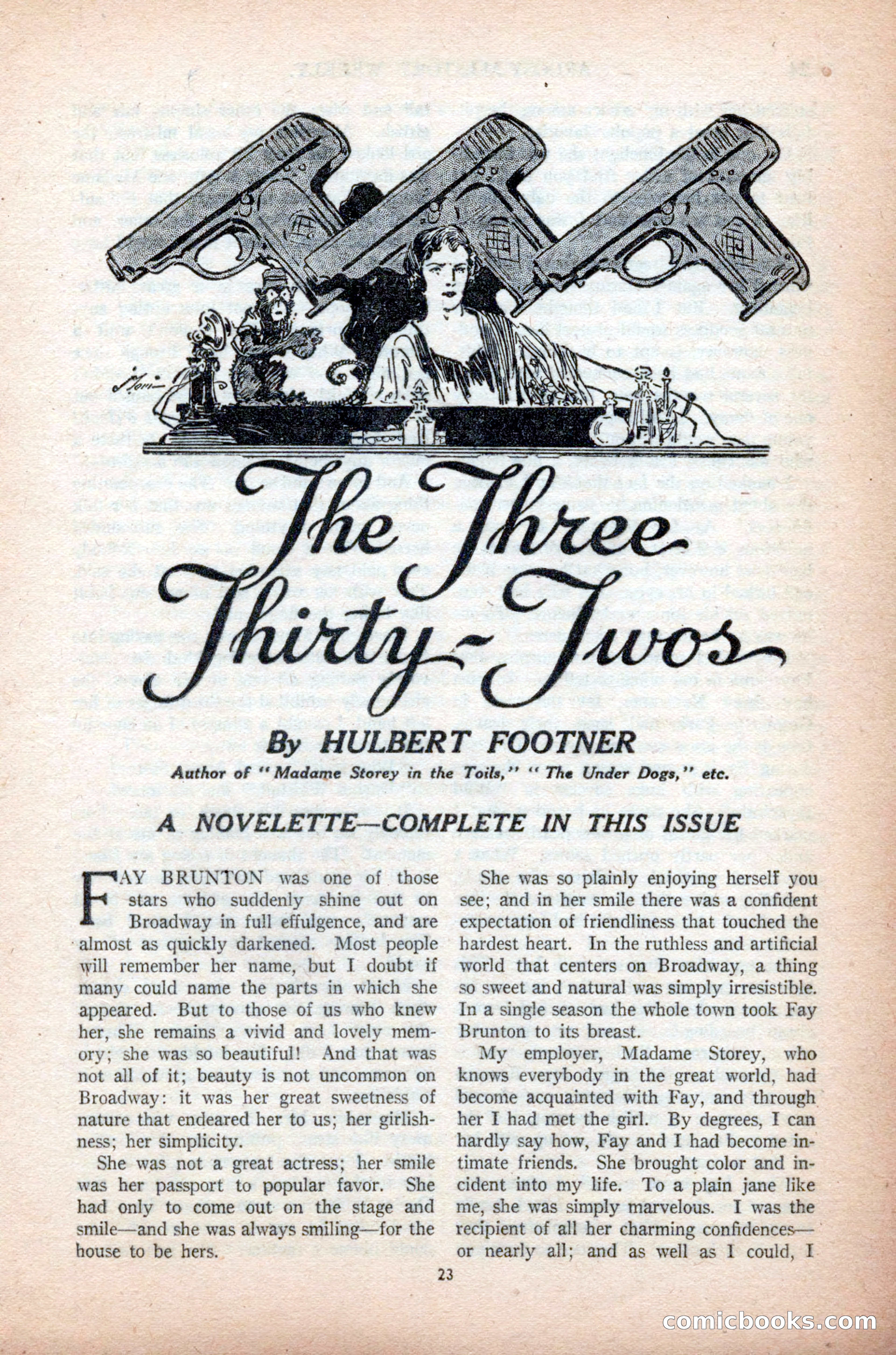Argosy All-Story Weekly, November 7, 1925 — page 33 of 184