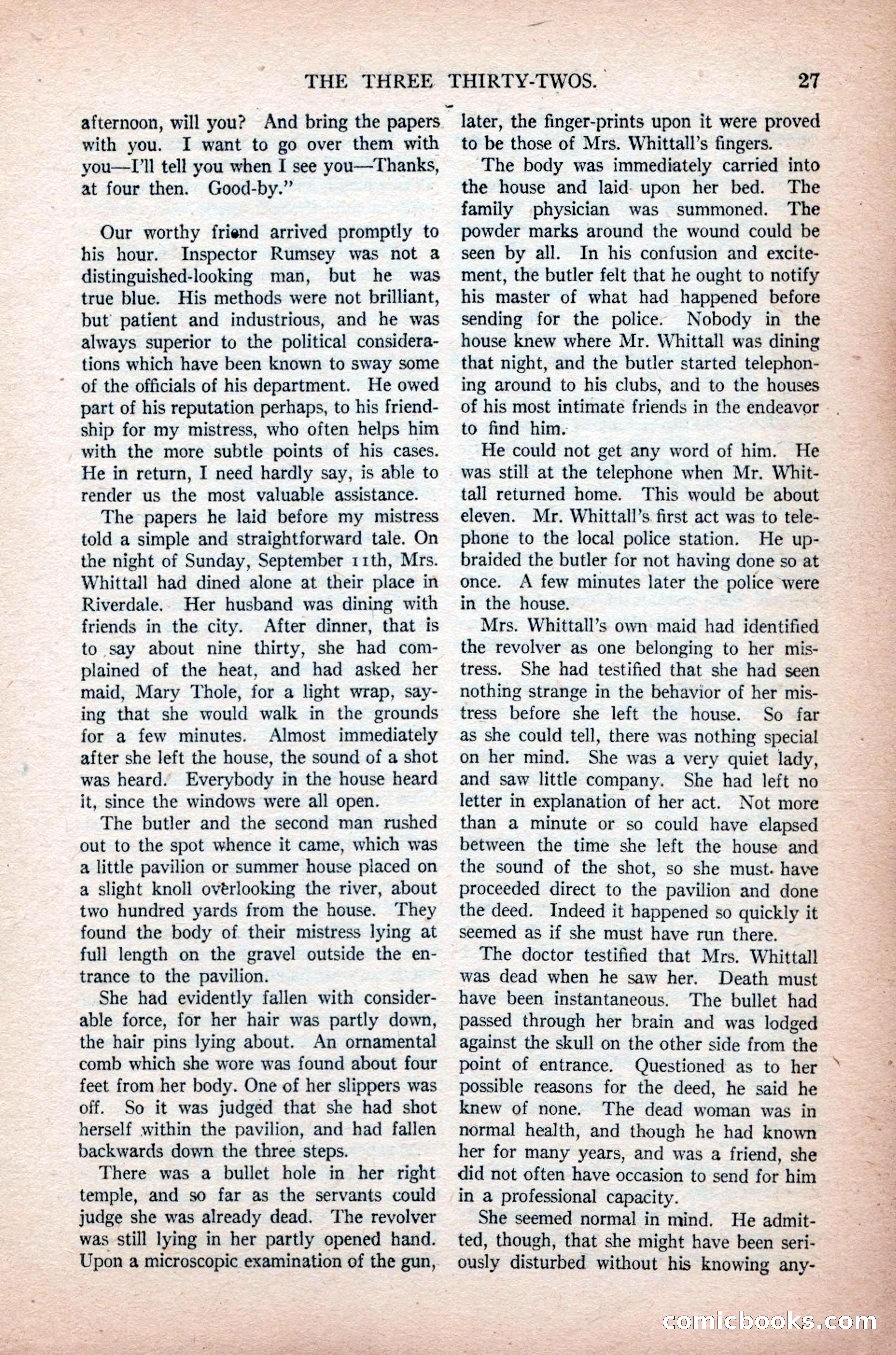 Argosy All-Story Weekly, November 7, 1925 — page 37 of 184