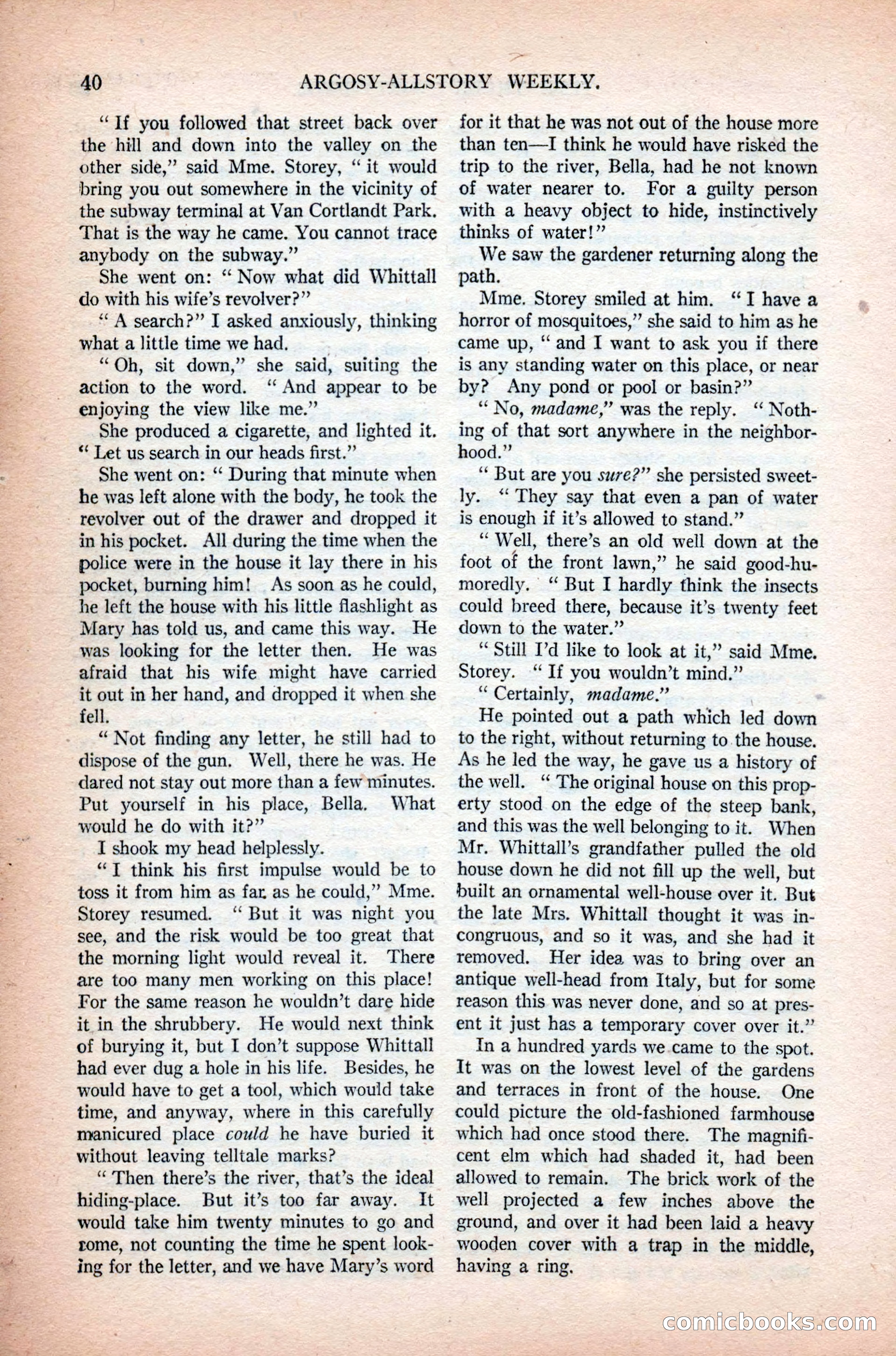 Argosy All-Story Weekly, November 7, 1925 — page 50 of 184