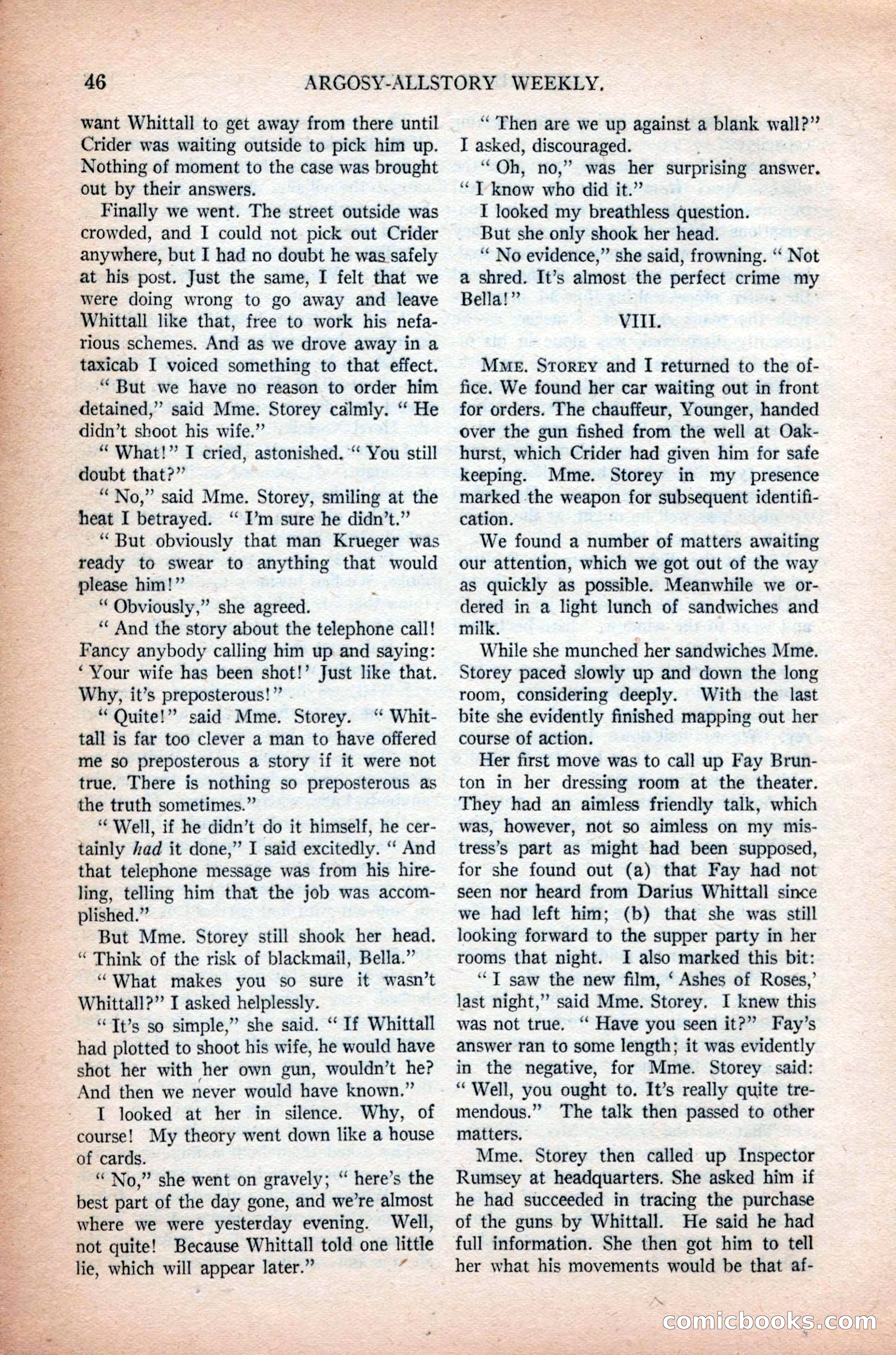 Argosy All-Story Weekly, November 7, 1925 — page 56 of 184