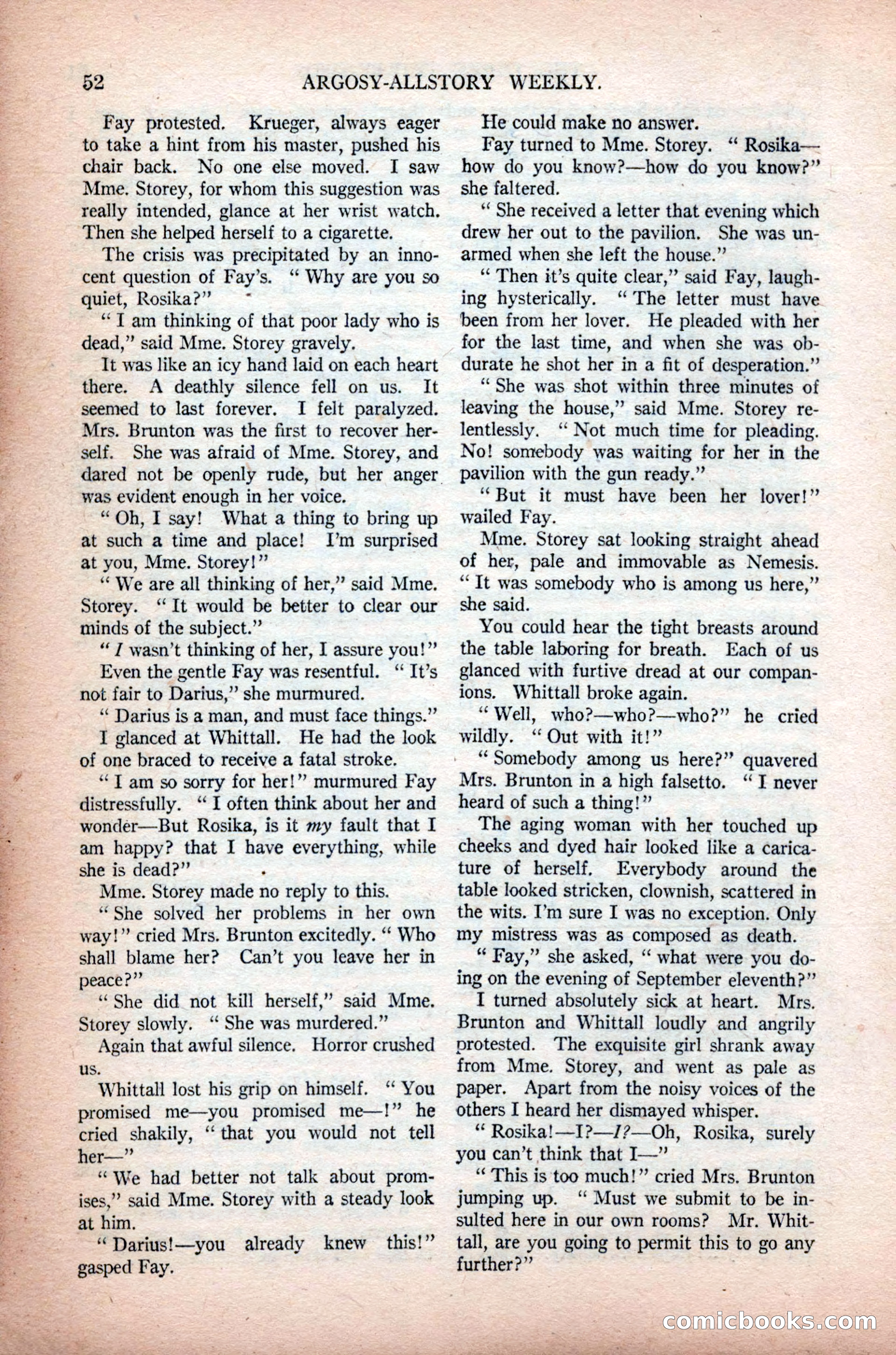 Argosy All-Story Weekly, November 7, 1925 — page 62 of 184