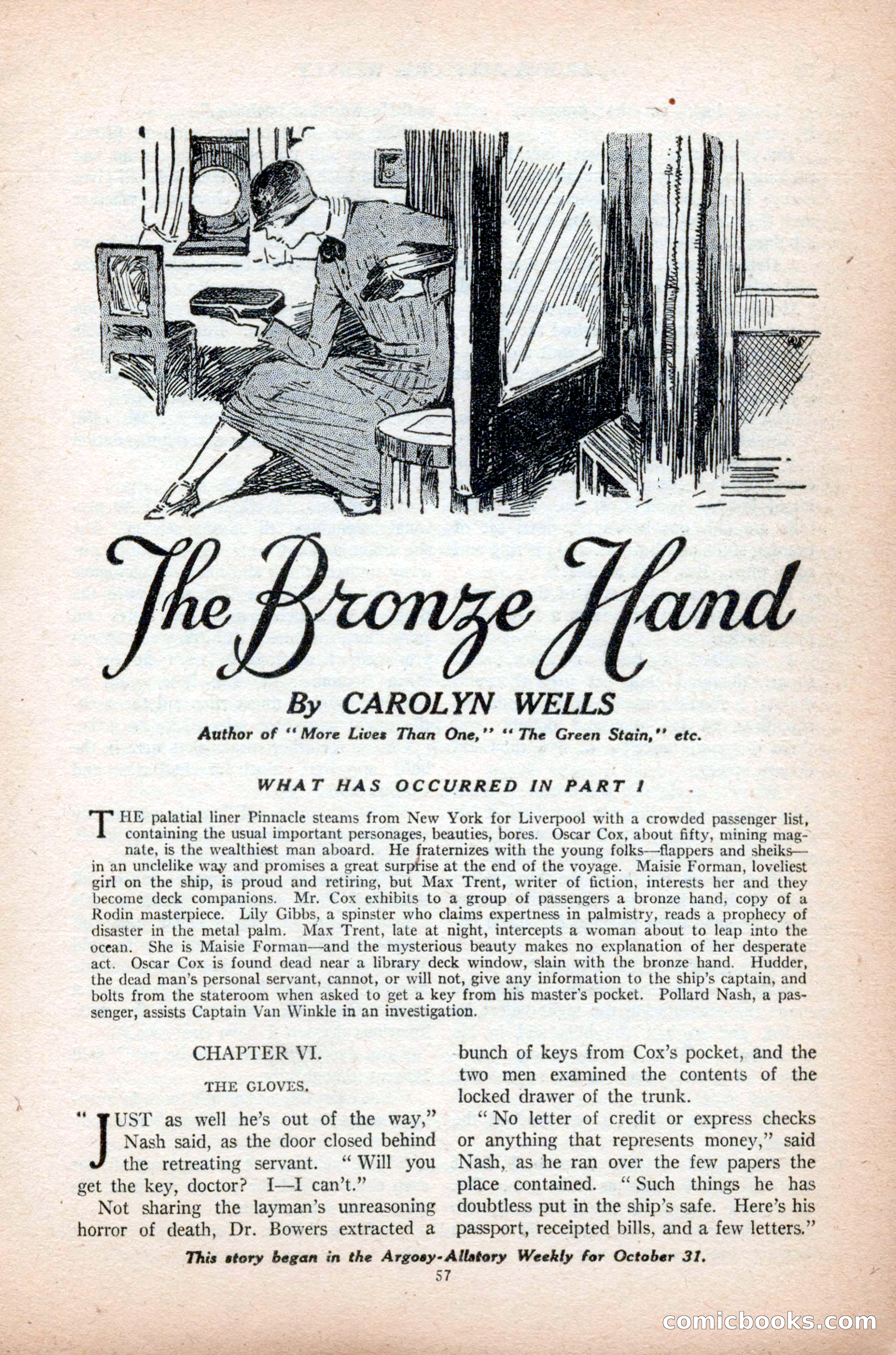 Argosy All-Story Weekly, November 7, 1925 — page 67 of 184