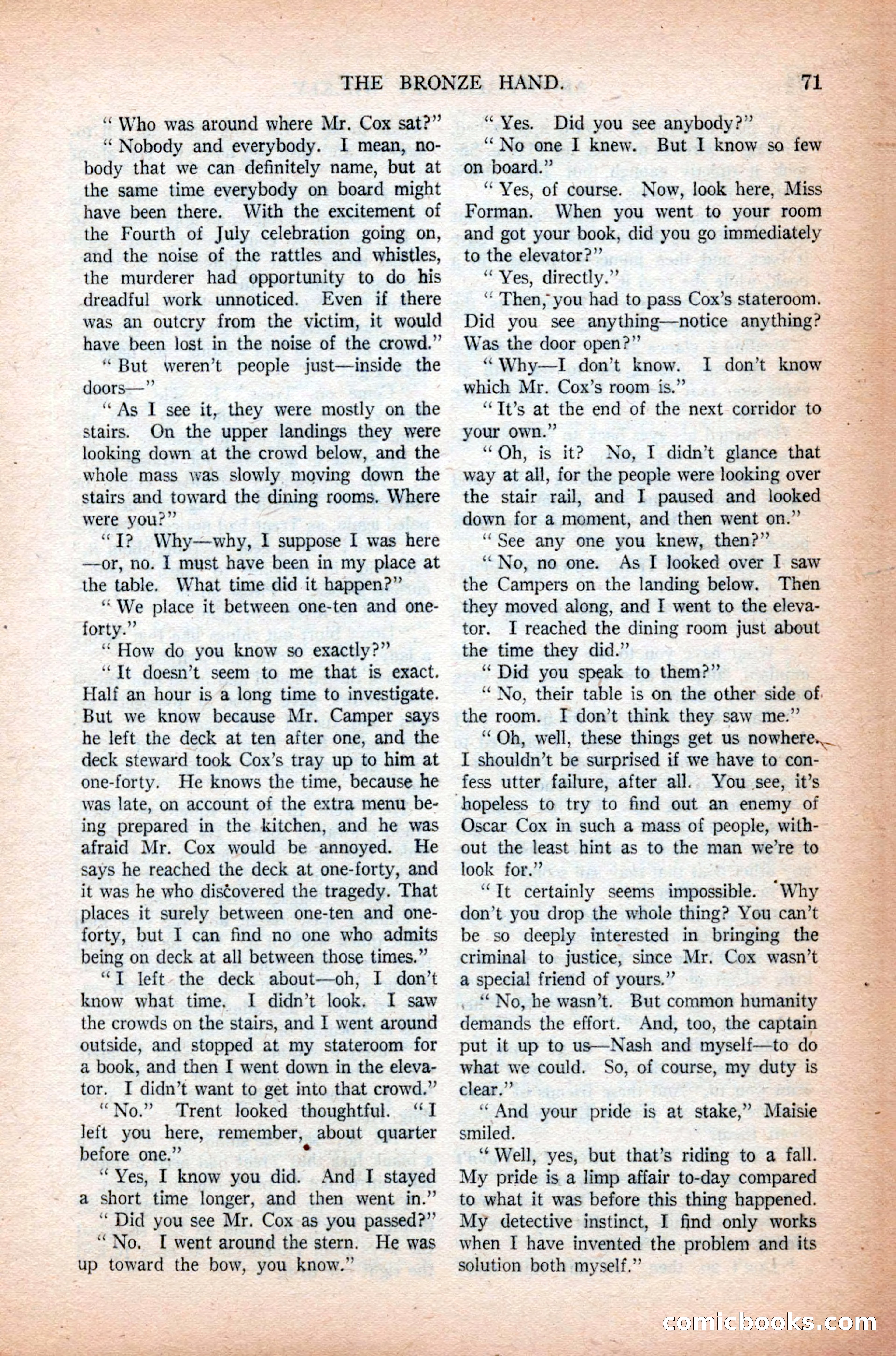 Argosy All-Story Weekly, November 7, 1925 — page 81 of 184