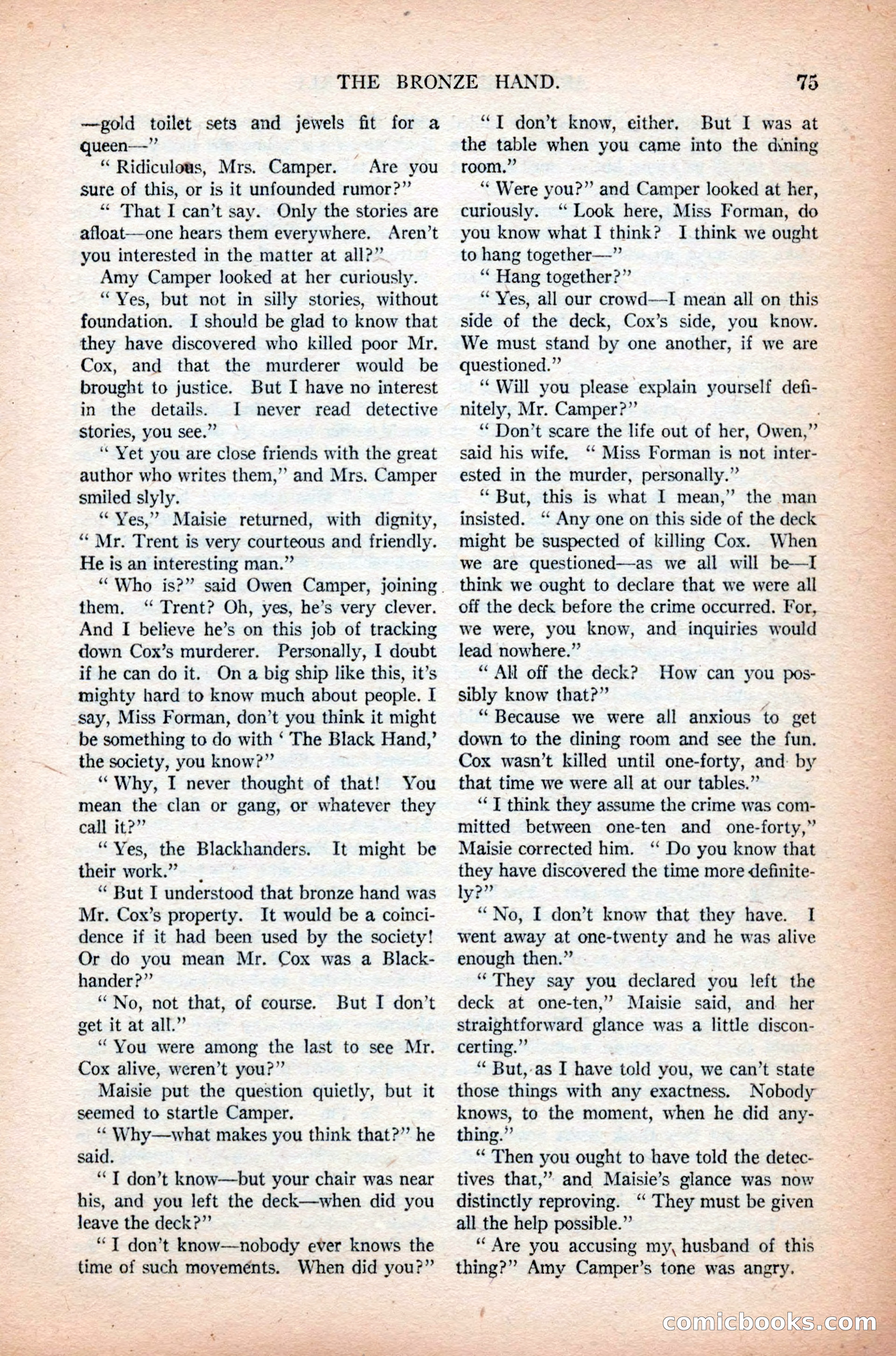 Argosy All-Story Weekly, November 7, 1925 — page 85 of 184