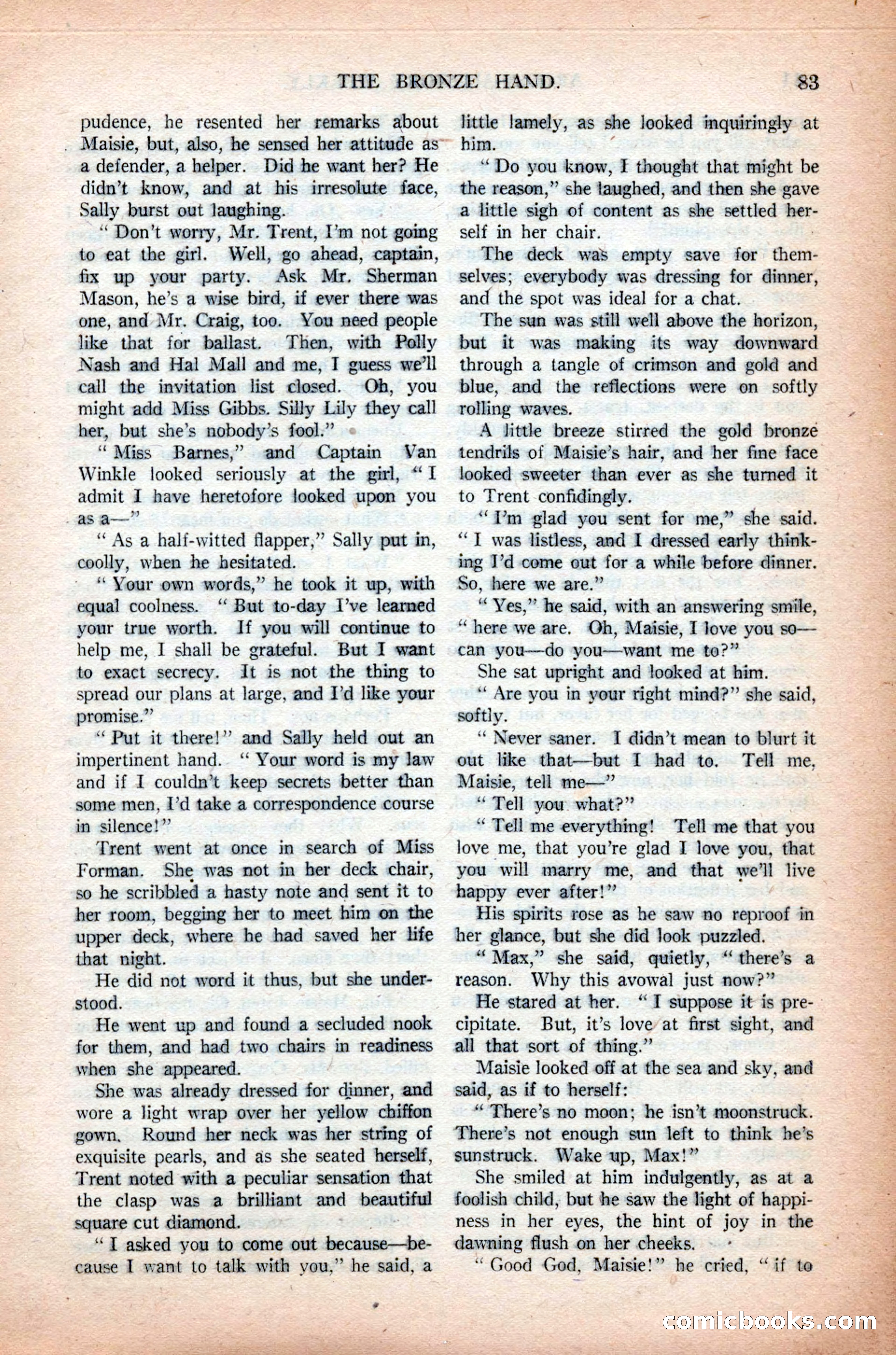 Argosy All-Story Weekly, November 7, 1925 — page 93 of 184