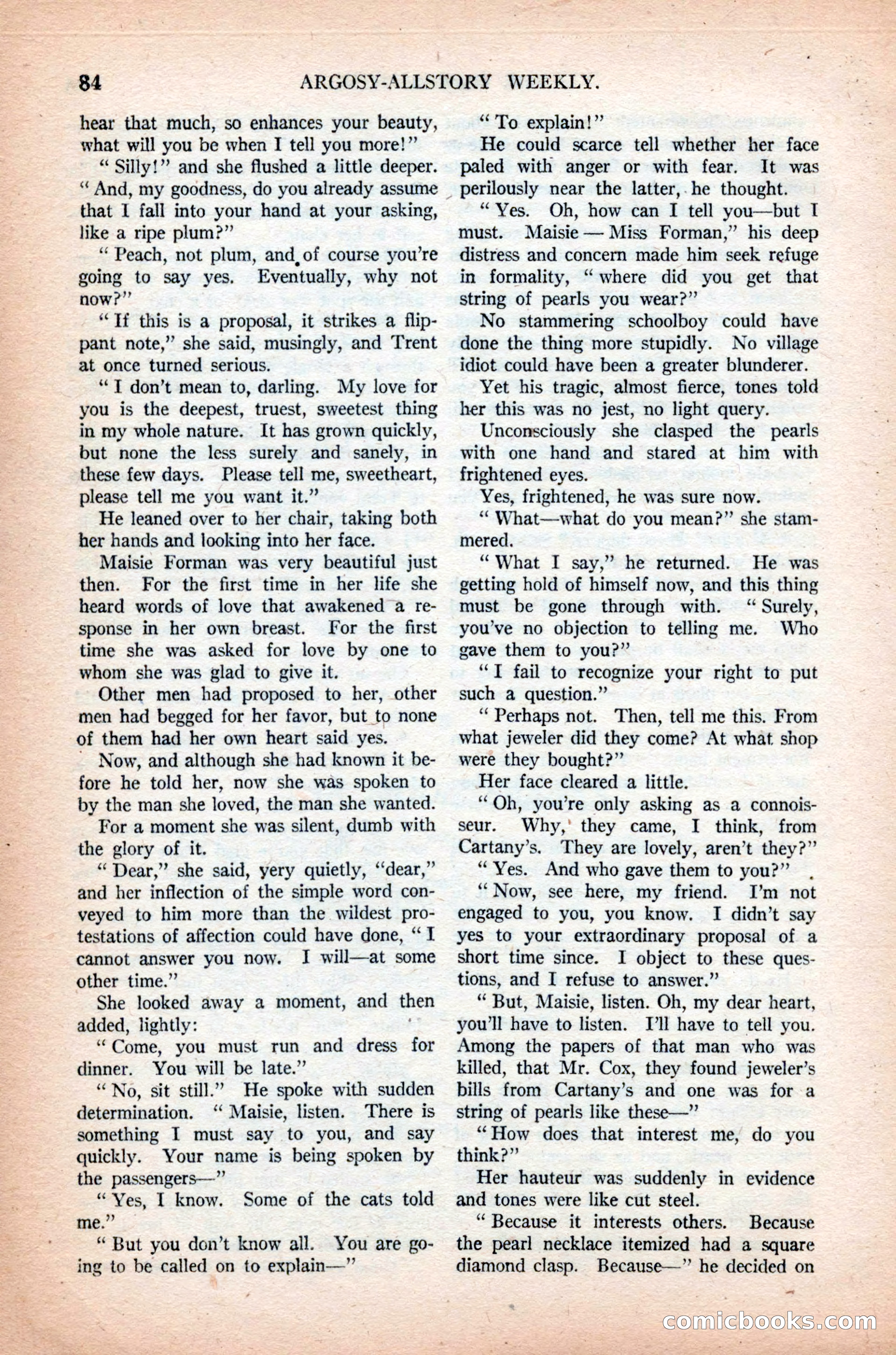 Argosy All-Story Weekly, November 7, 1925 — page 94 of 184