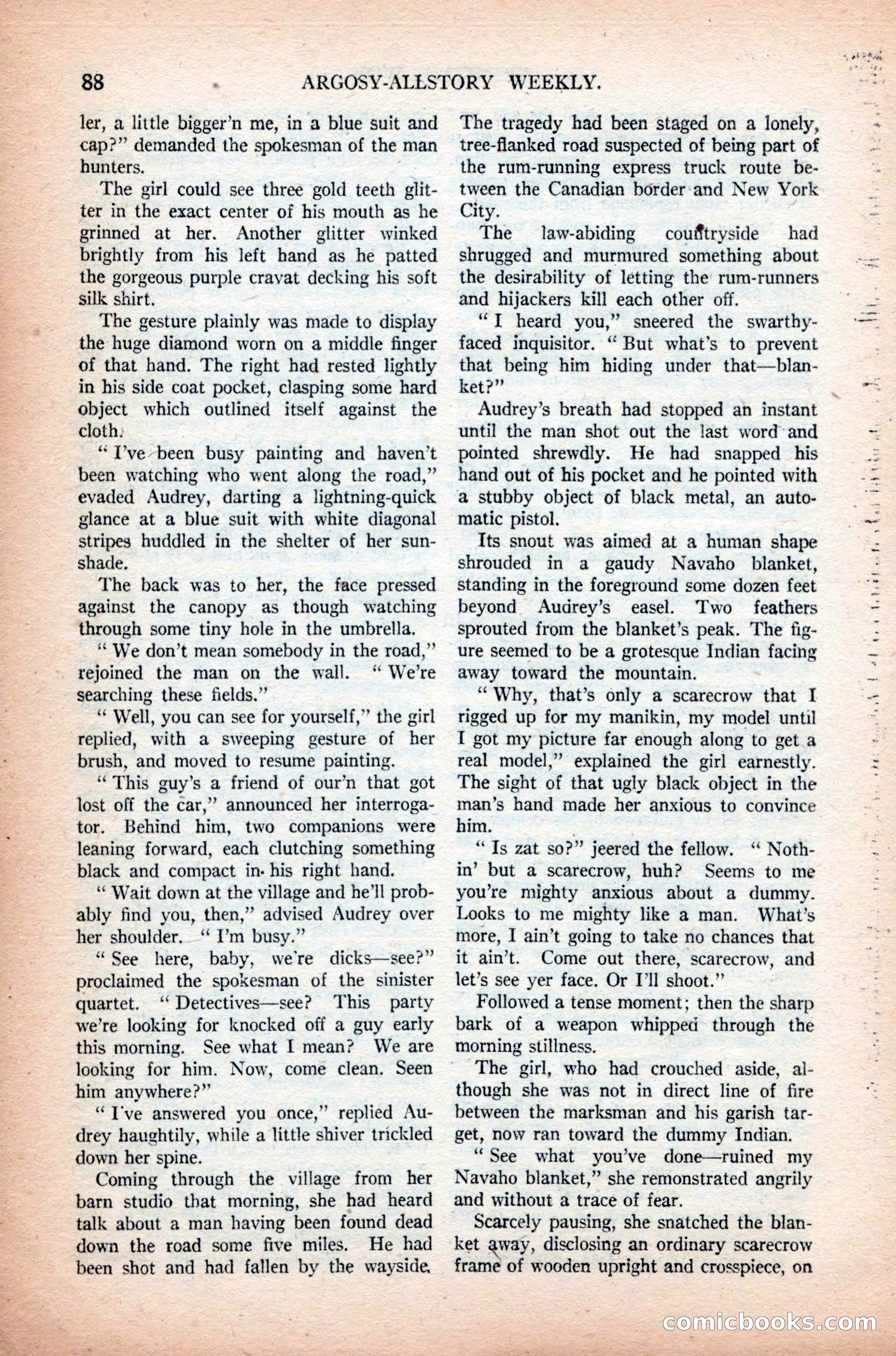 Argosy All-Story Weekly, November 7, 1925 — page 98 of 184