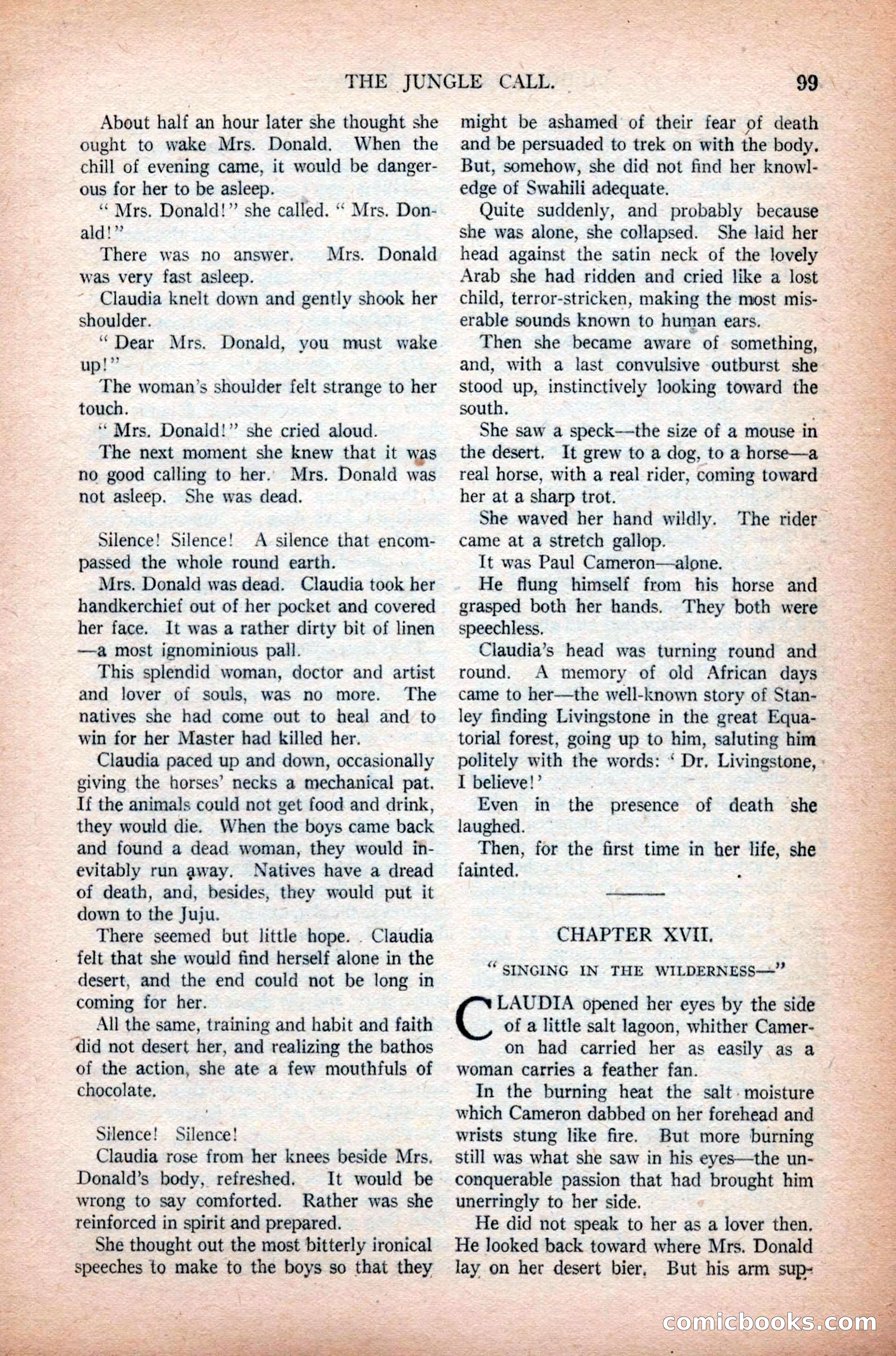 Argosy All-Story Weekly, November 7, 1925 — page 109 of 184