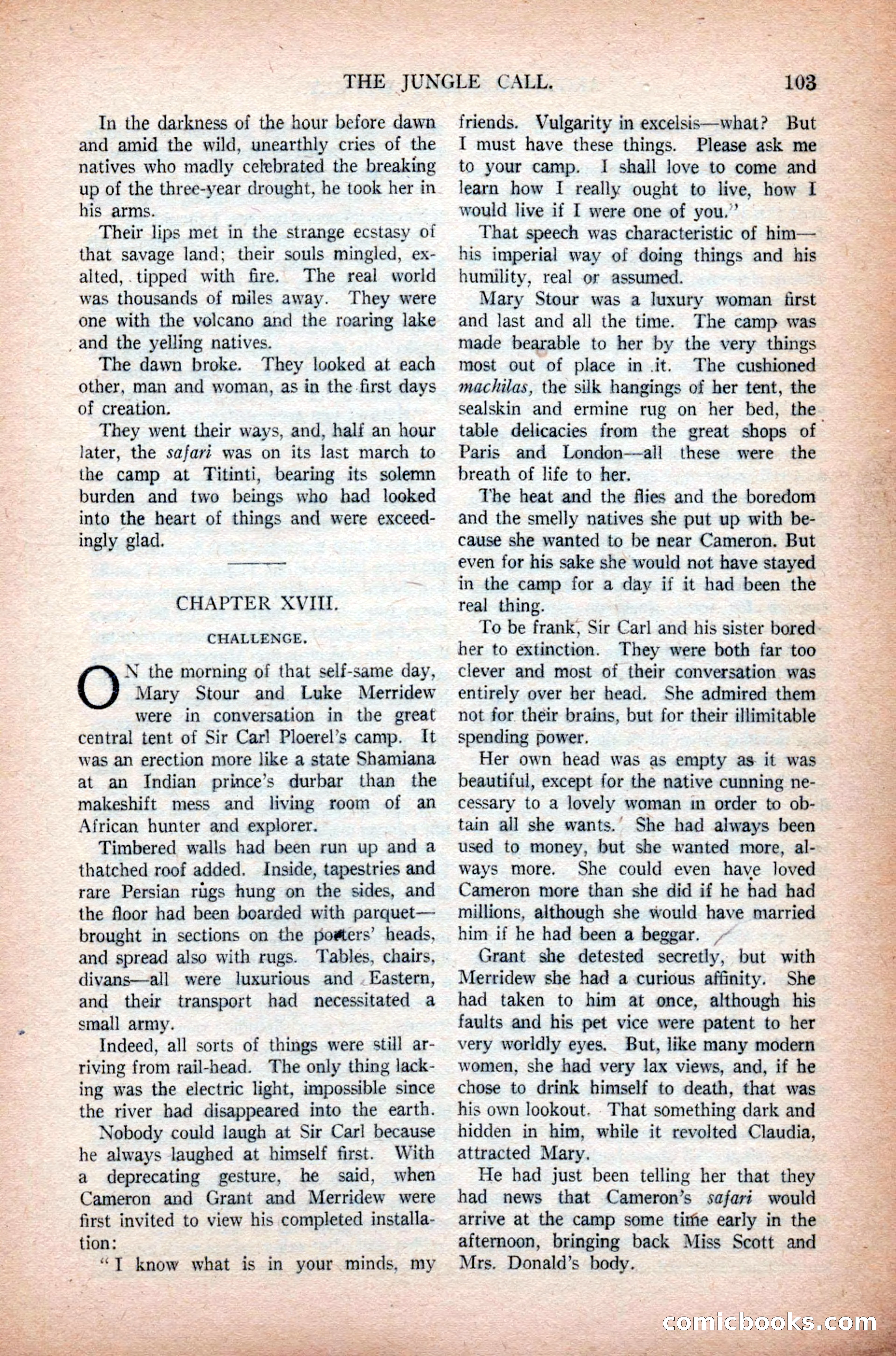 Argosy All-Story Weekly, November 7, 1925 — page 113 of 184