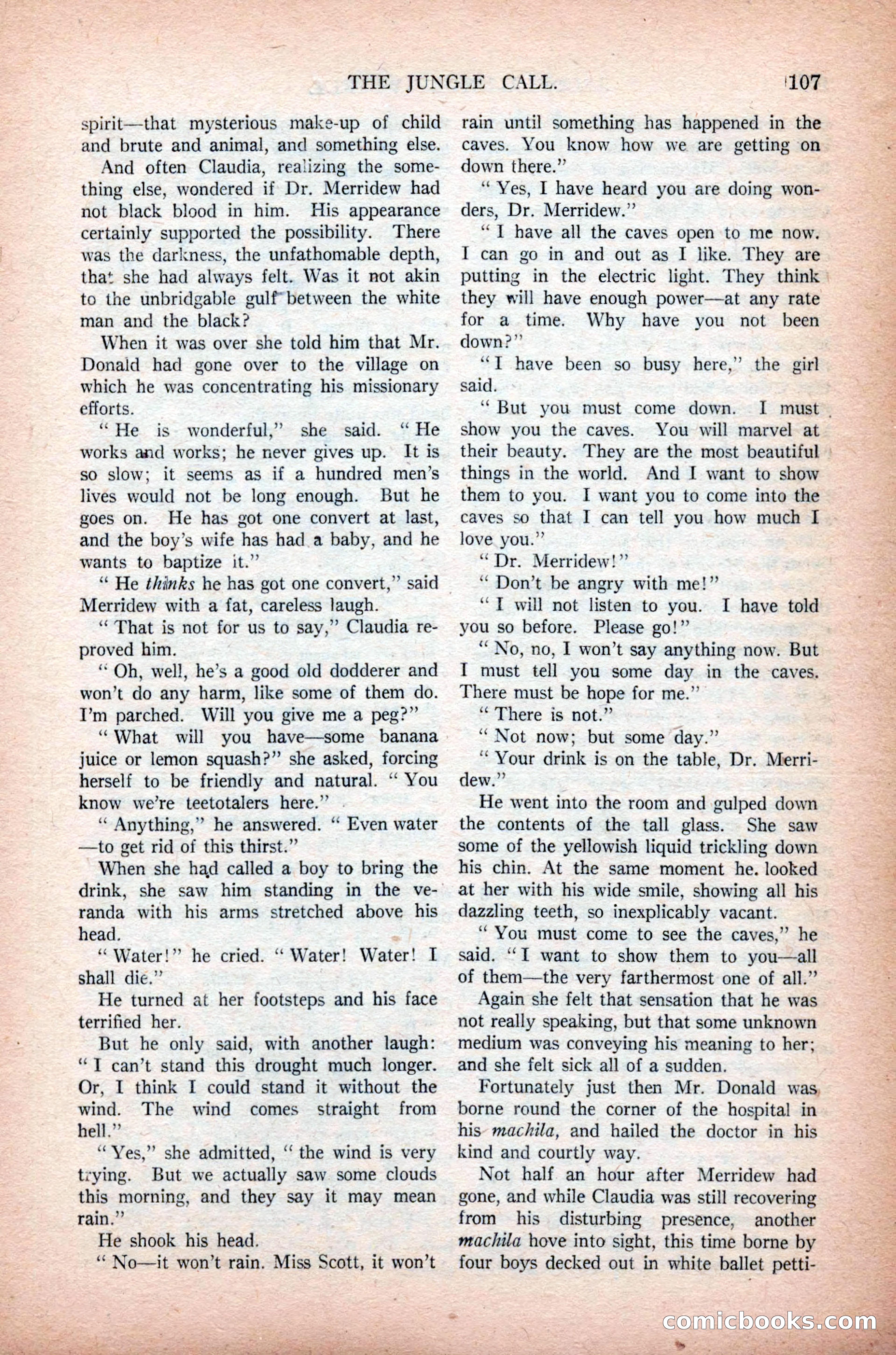 Argosy All-Story Weekly, November 7, 1925 — page 117 of 184