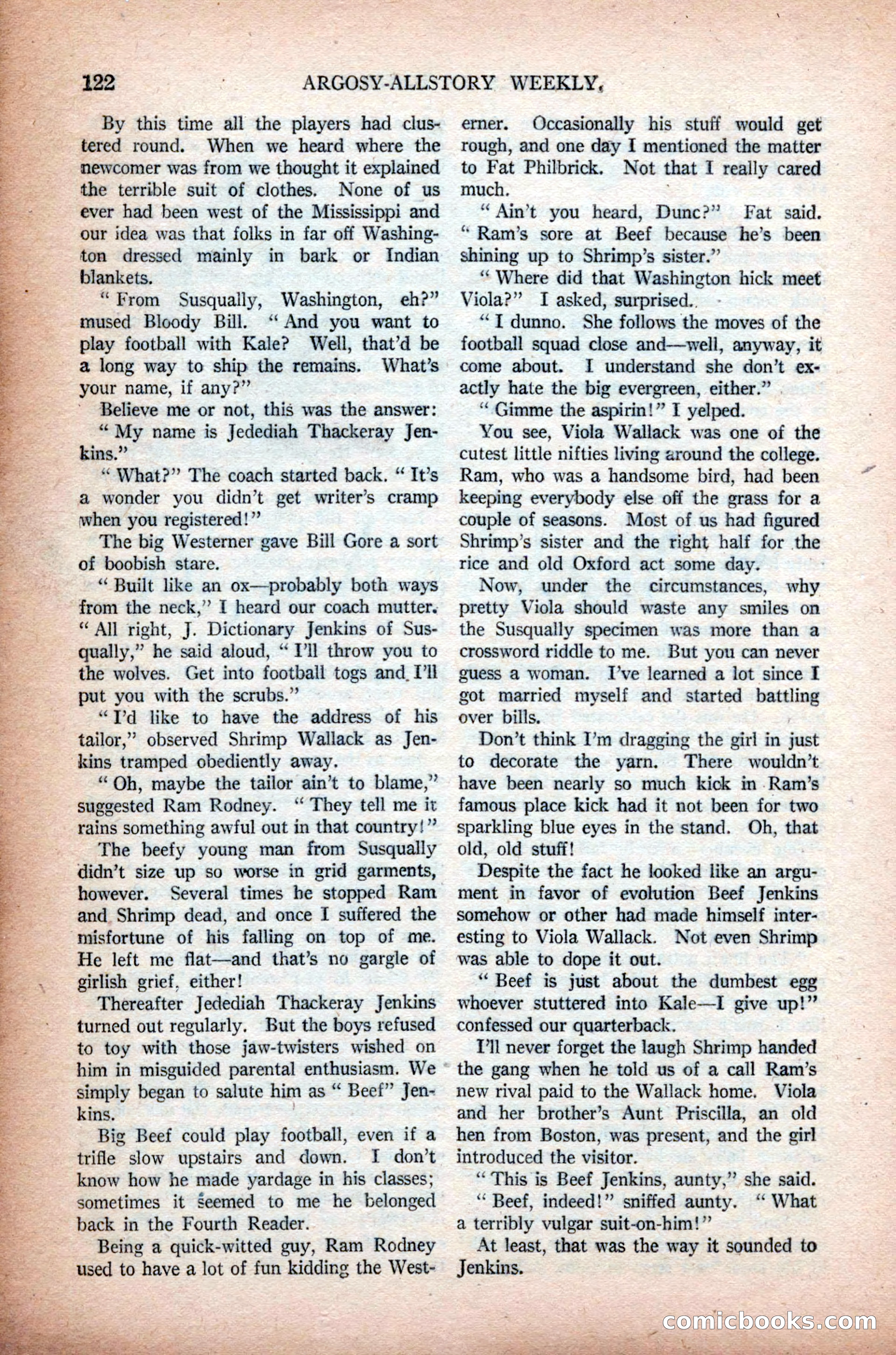 Argosy All-Story Weekly, November 7, 1925 — page 132 of 184