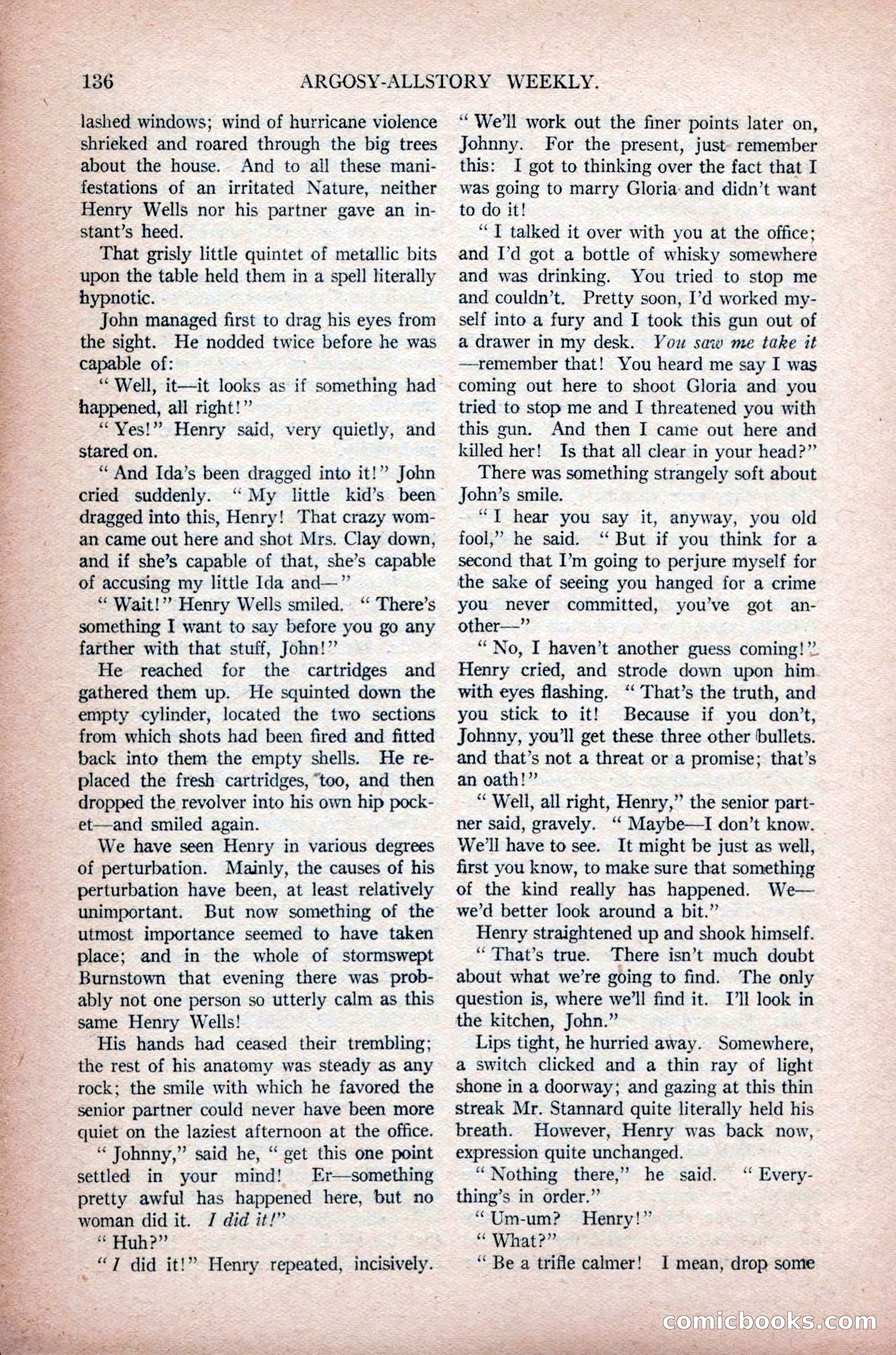 Argosy All-Story Weekly, November 7, 1925 — page 146 of 184