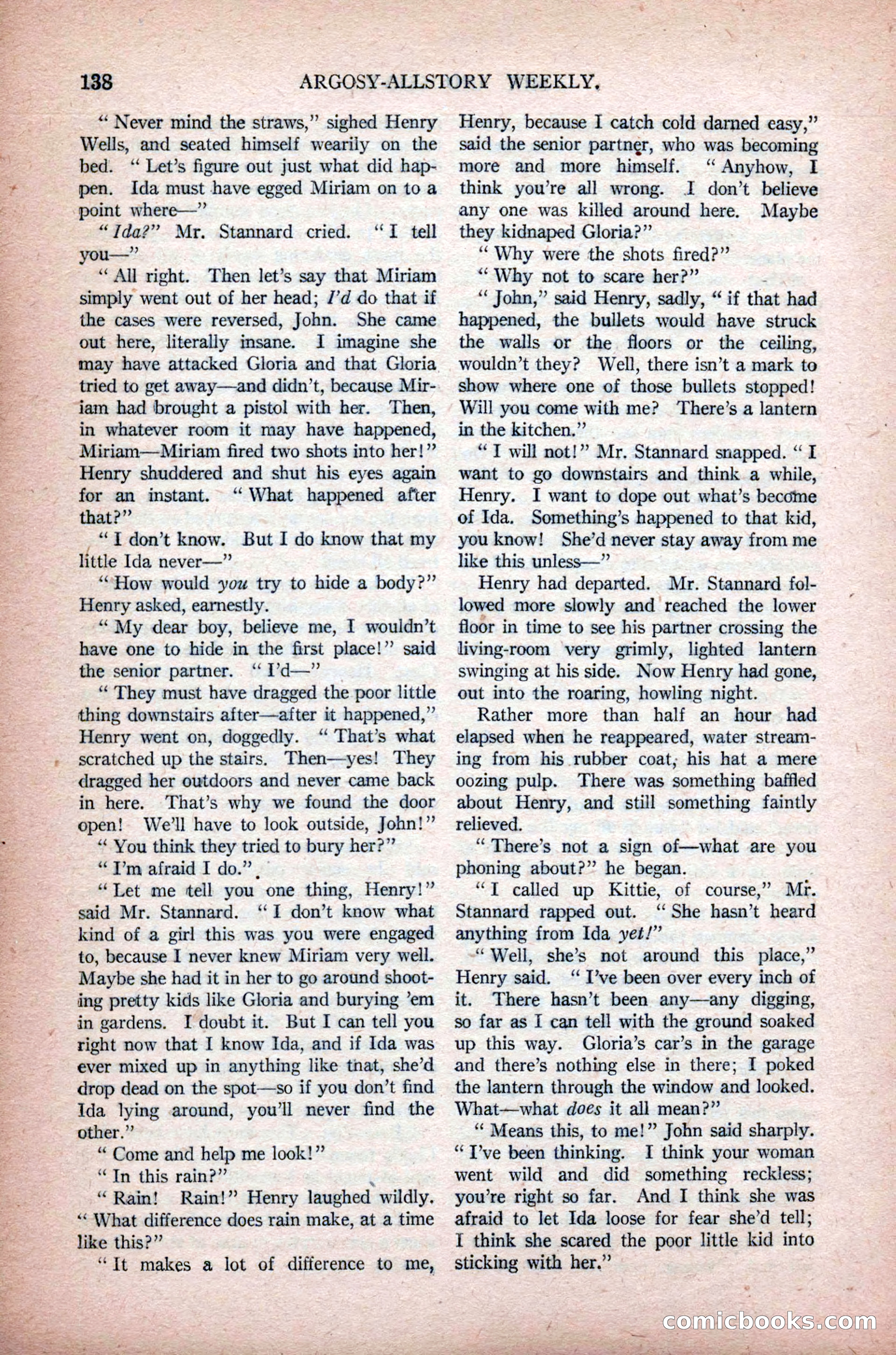 Argosy All-Story Weekly, November 7, 1925 — page 148 of 184
