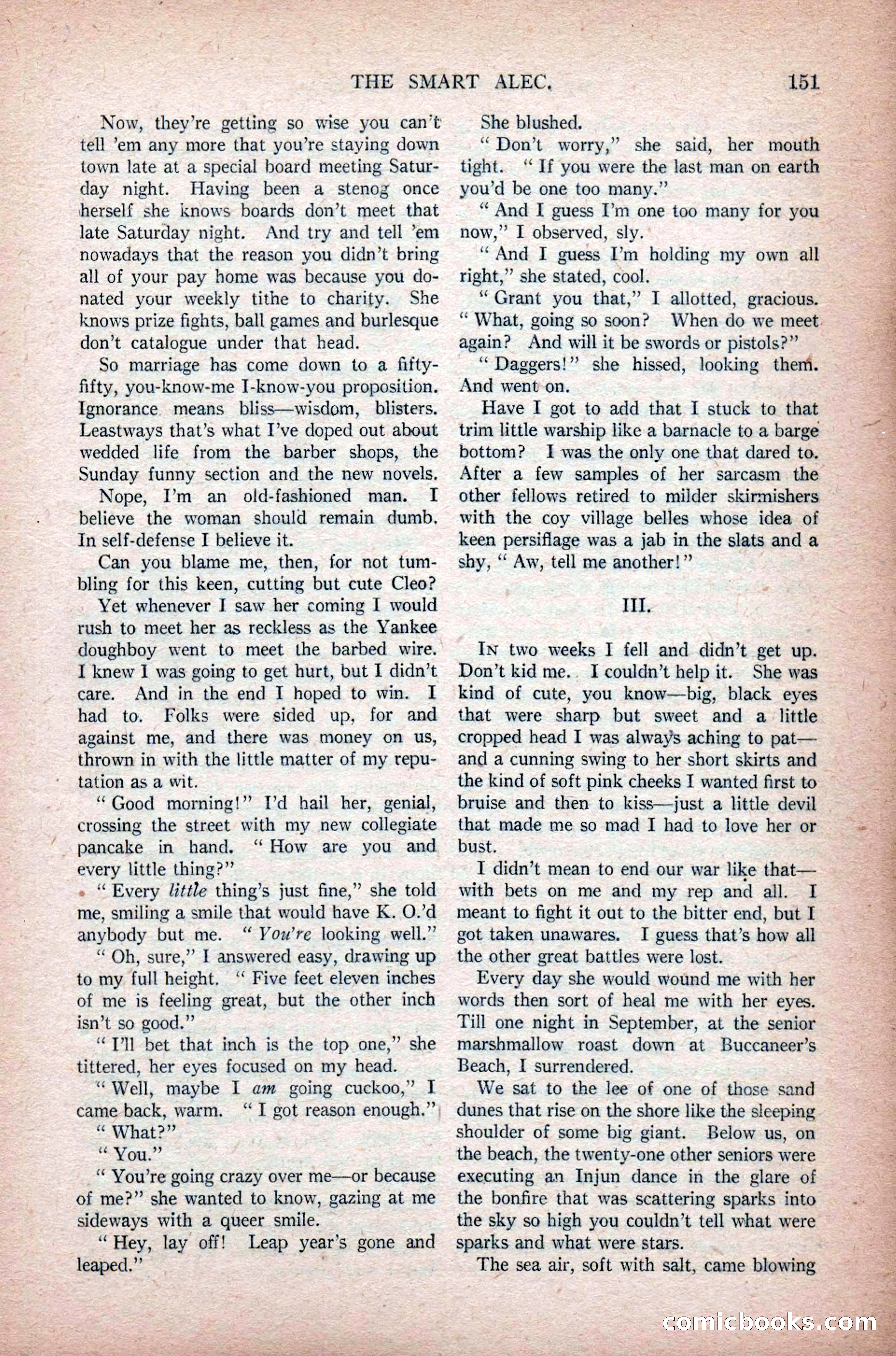 Argosy All-Story Weekly, November 7, 1925 — page 161 of 184