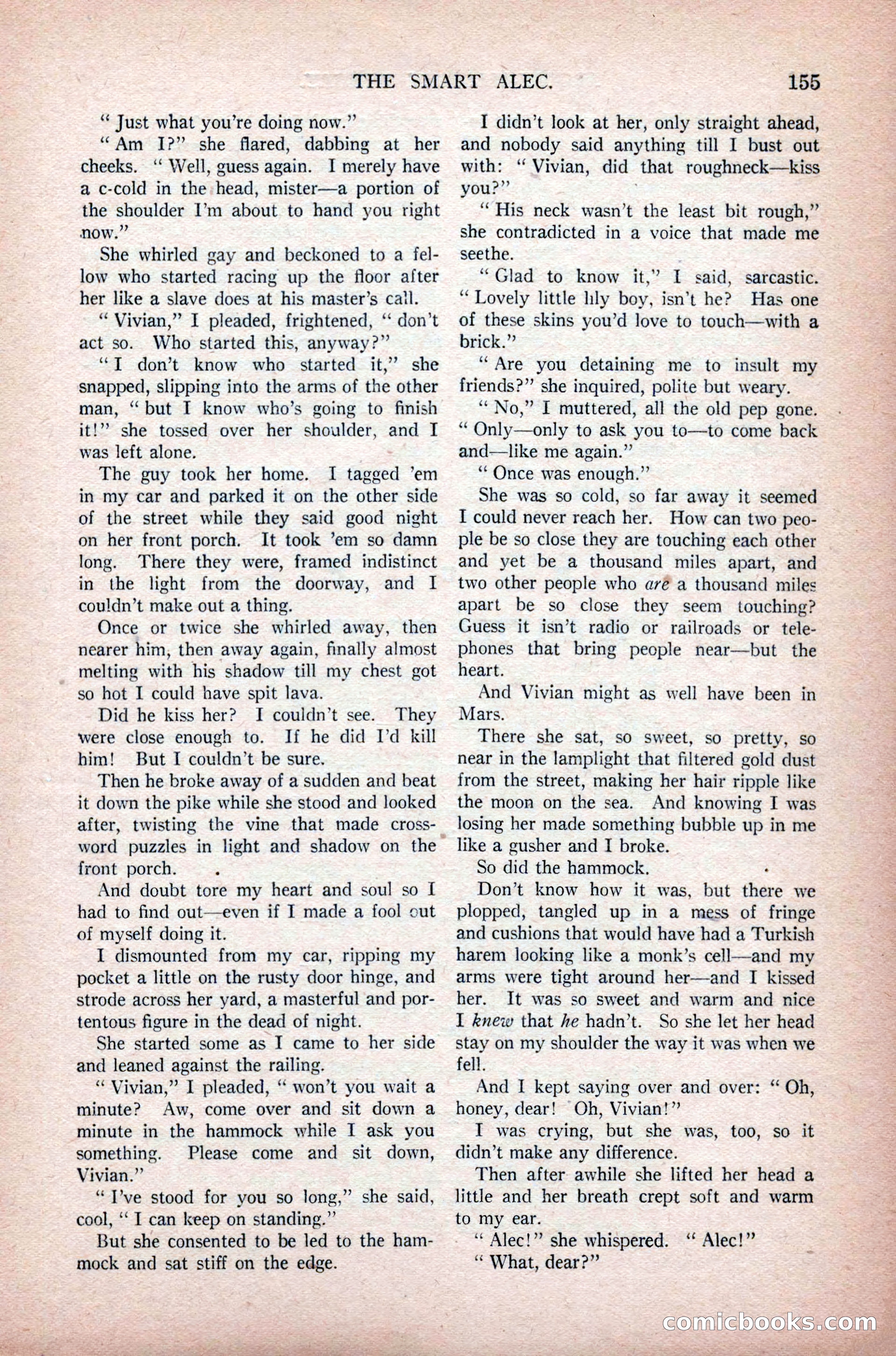 Argosy All-Story Weekly, November 7, 1925 — page 165 of 184