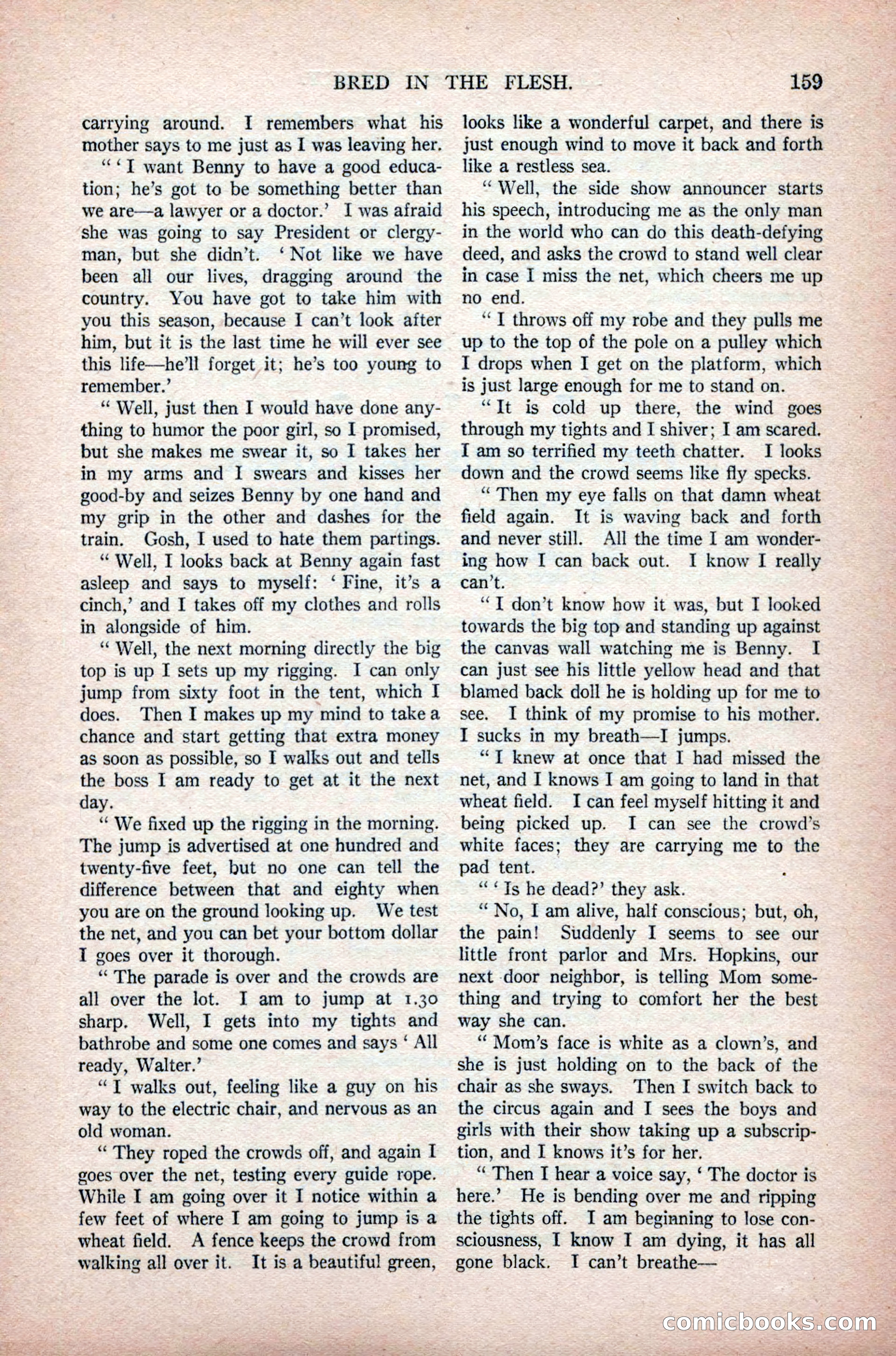 Argosy All-Story Weekly, November 7, 1925 — page 169 of 184