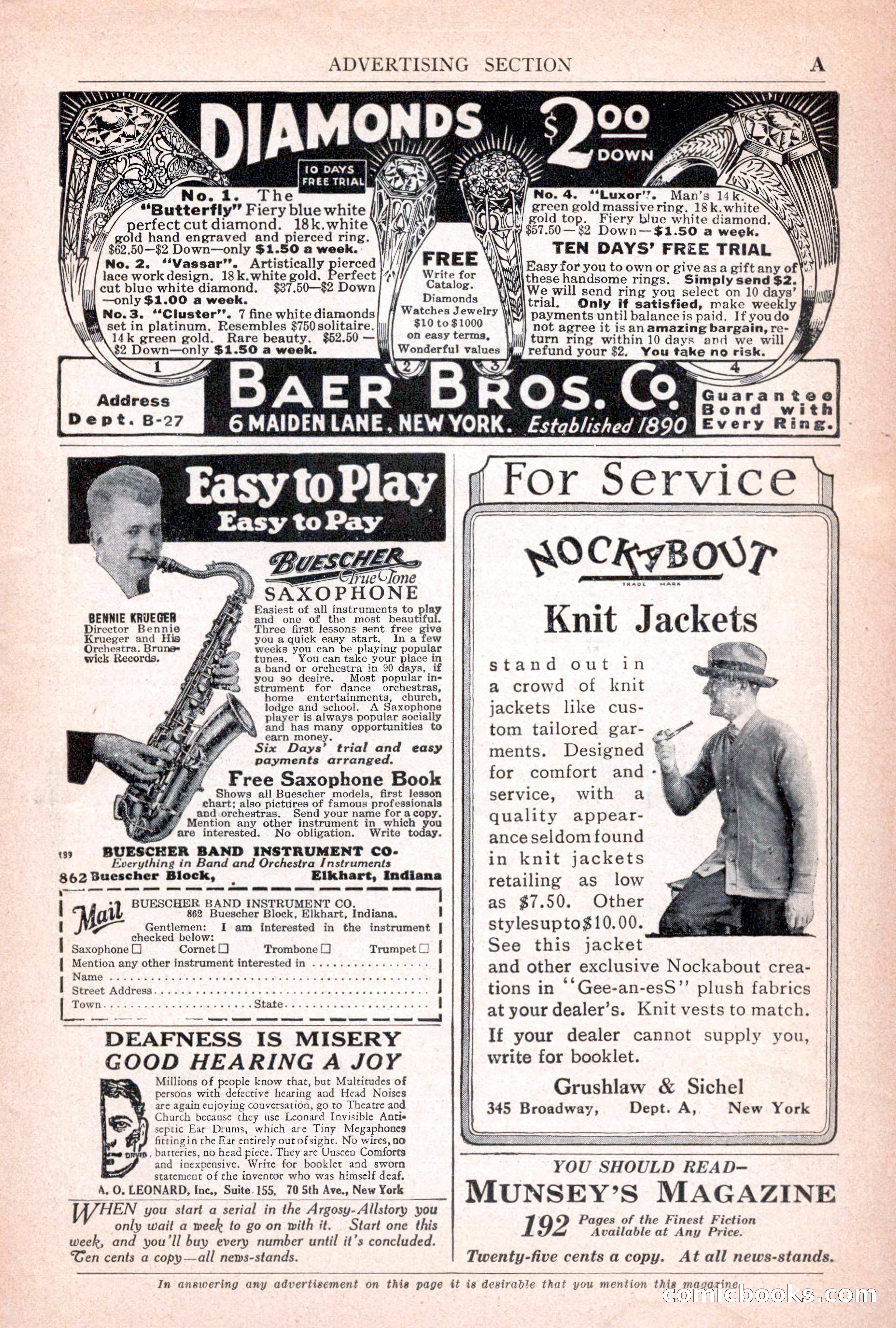 Argosy All-Story Weekly, November 7, 1925 — page 179 of 184