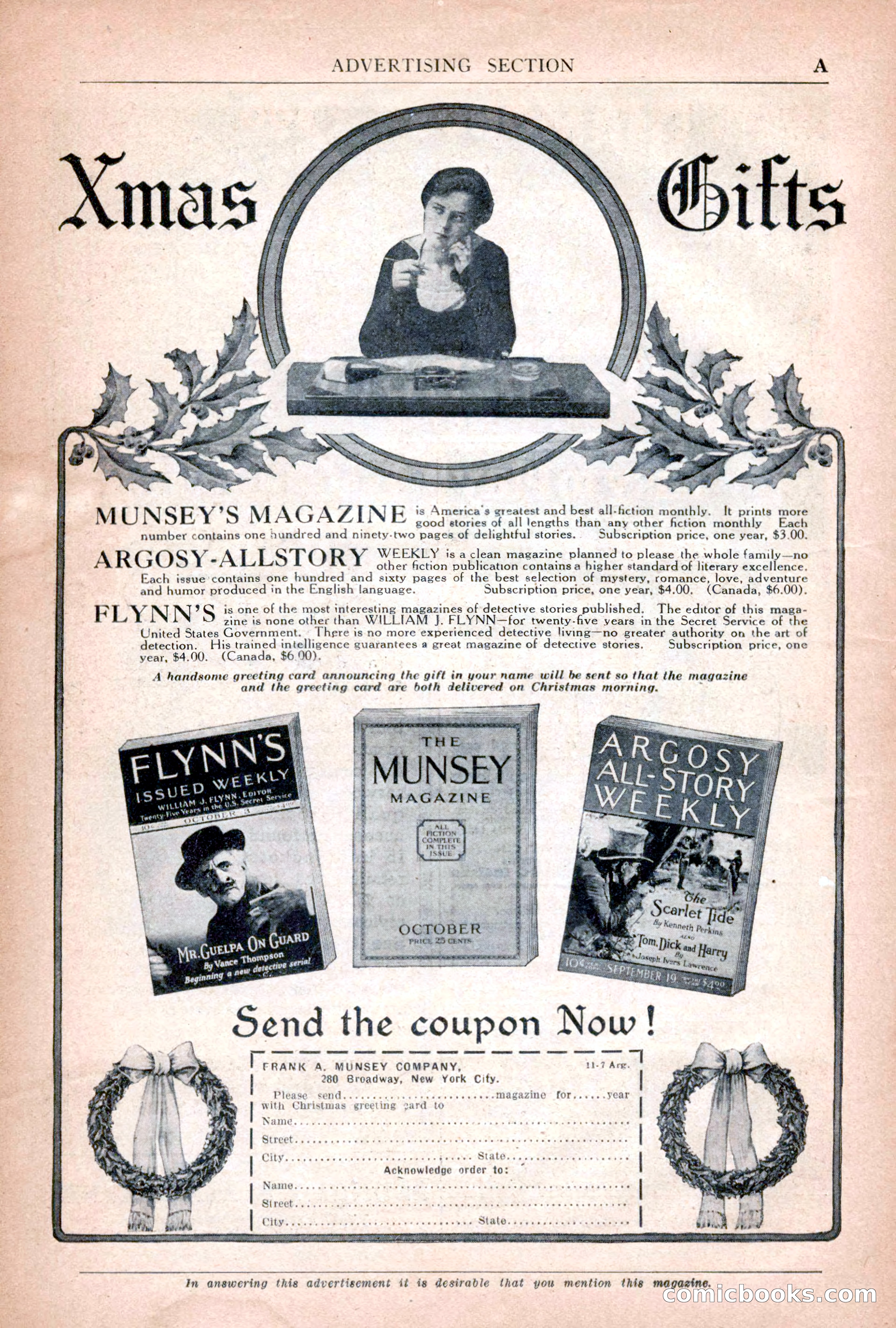 Argosy All-Story Weekly, November 7, 1925 — page 180 of 184