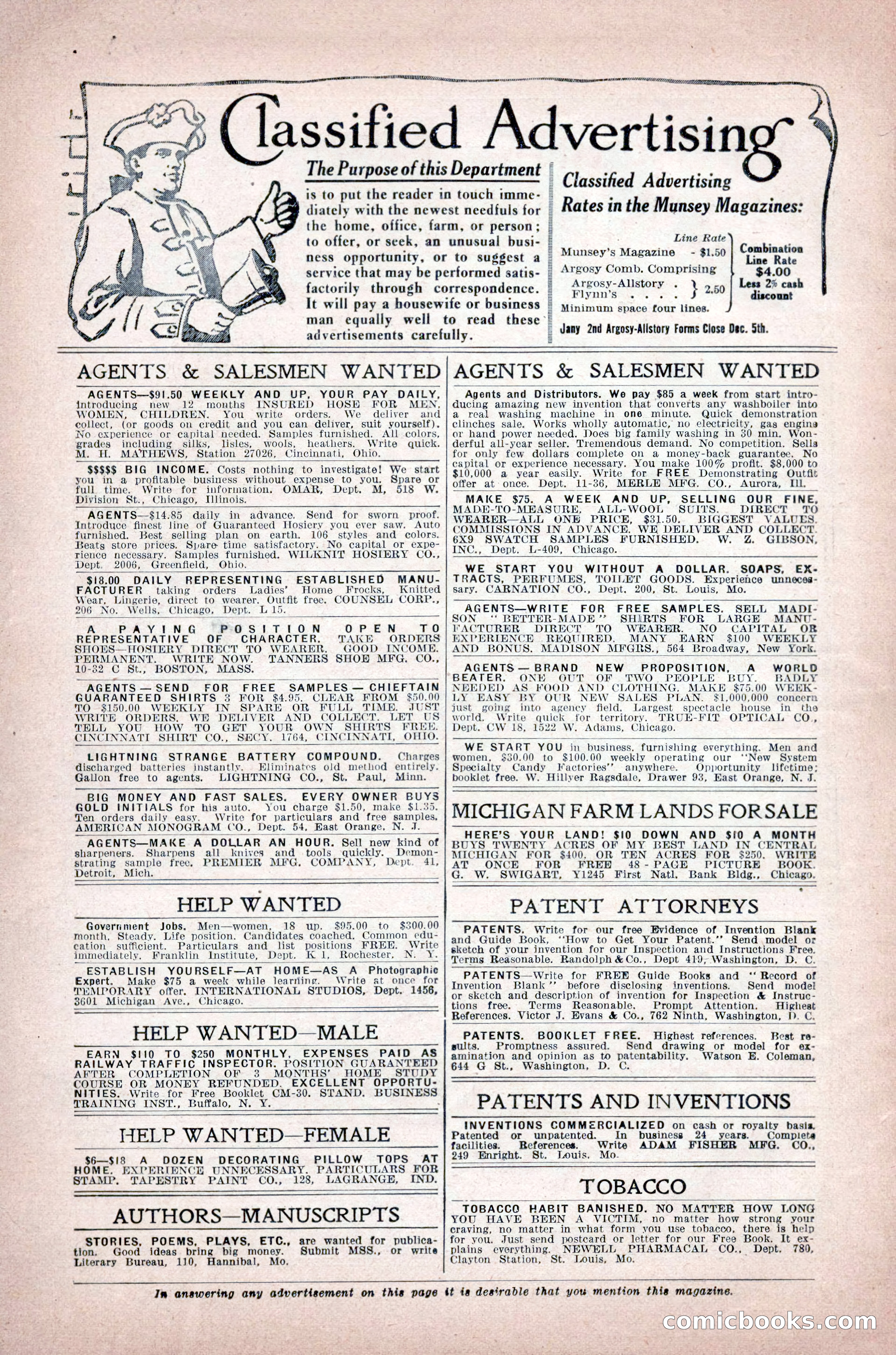 Argosy All-Story Weekly, November 28, 1925 — page 6 of 172