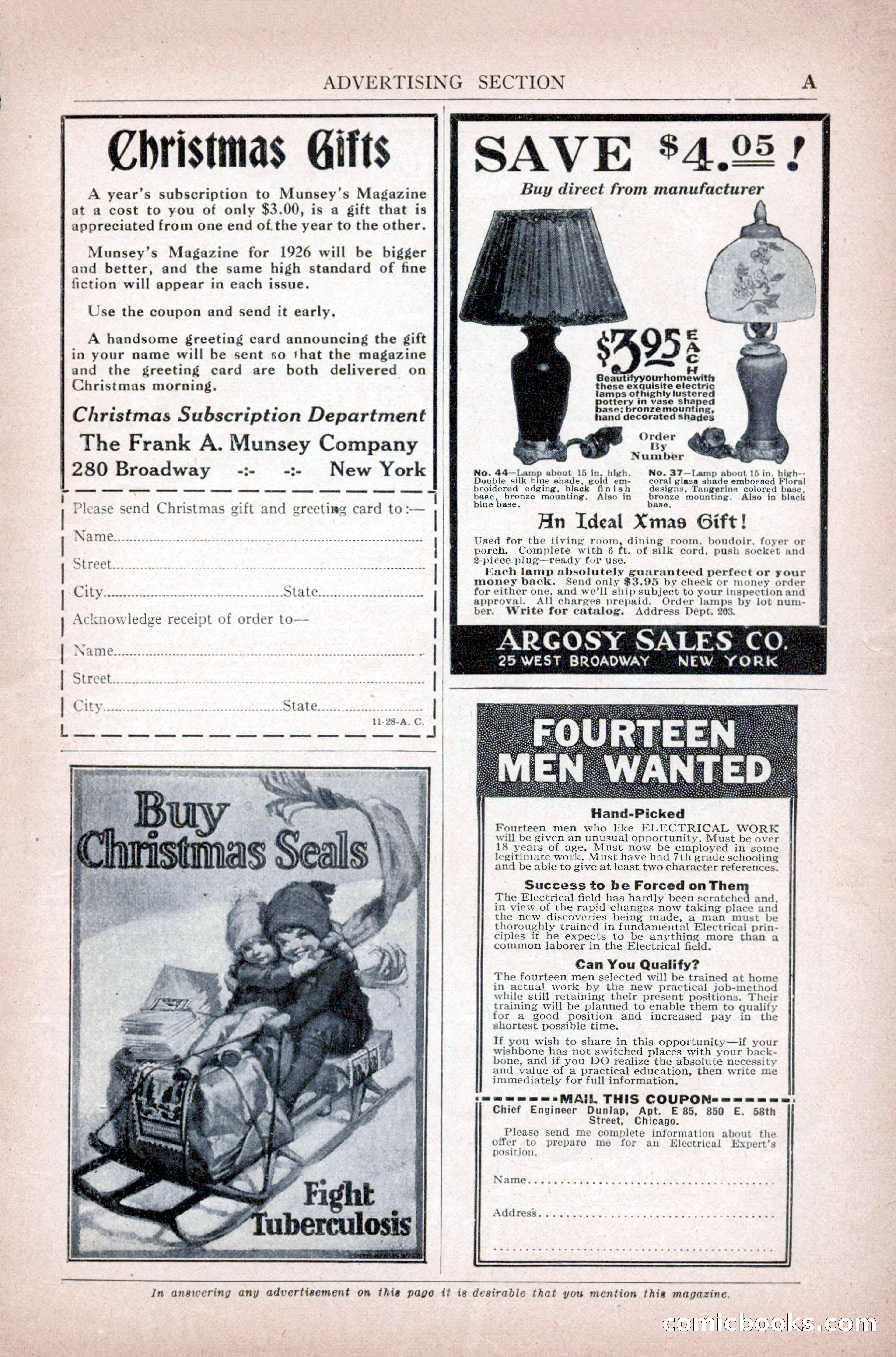 Argosy All-Story Weekly, November 28, 1925 — page 9 of 172