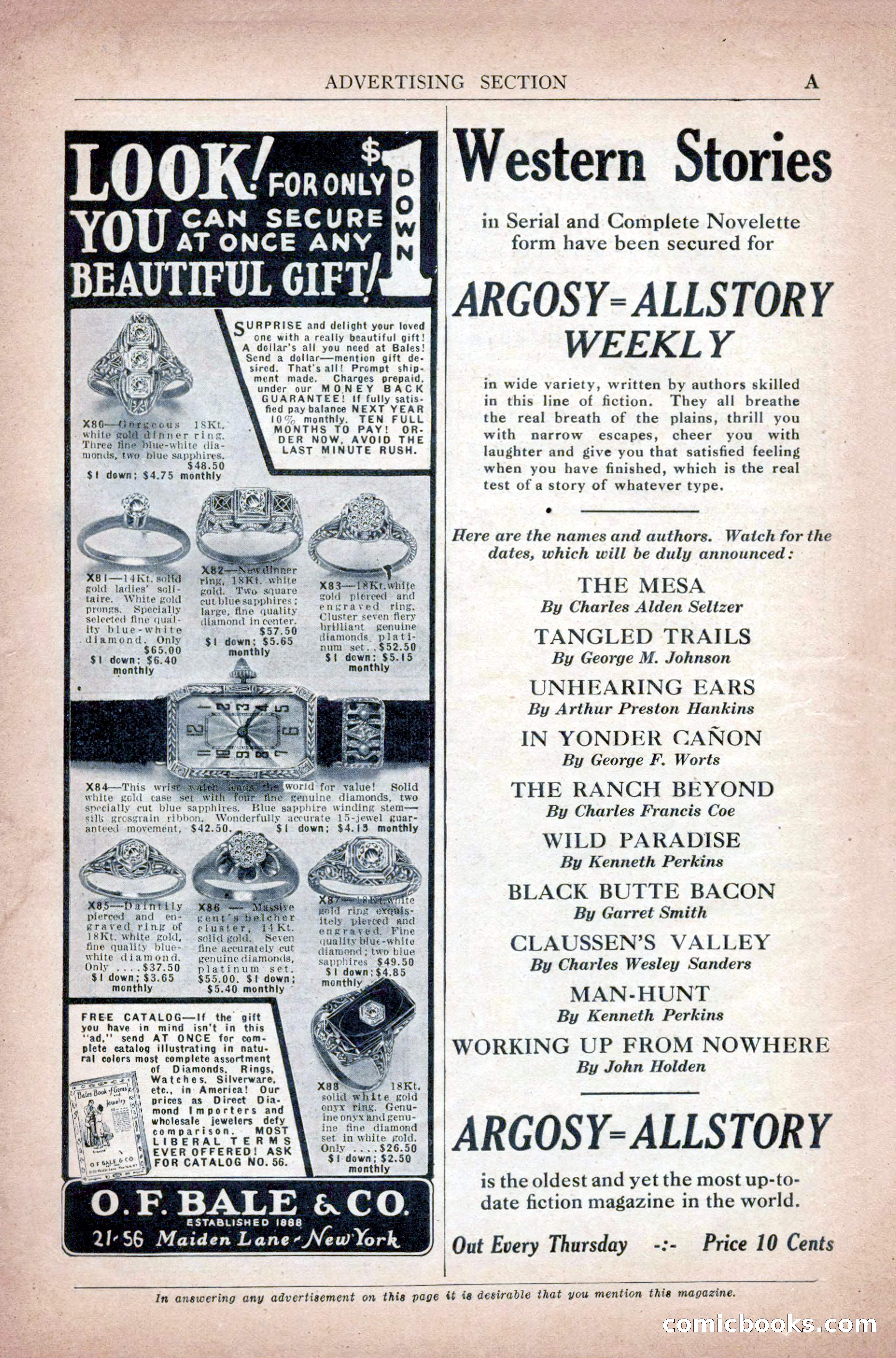 Argosy All-Story Weekly, November 28, 1925 — page 10 of 172
