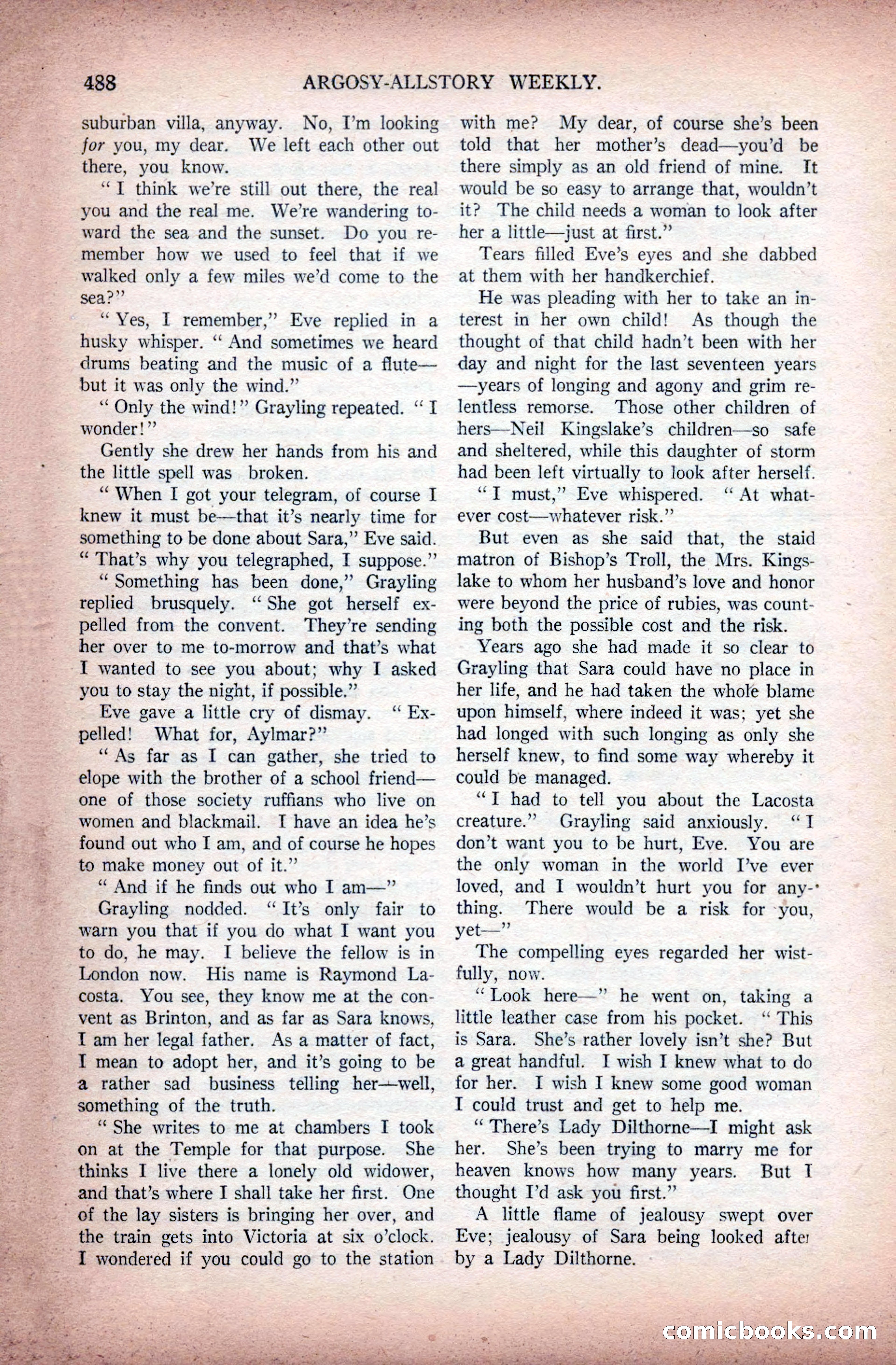 Argosy All-Story Weekly, November 28, 1925 — page 18 of 172
