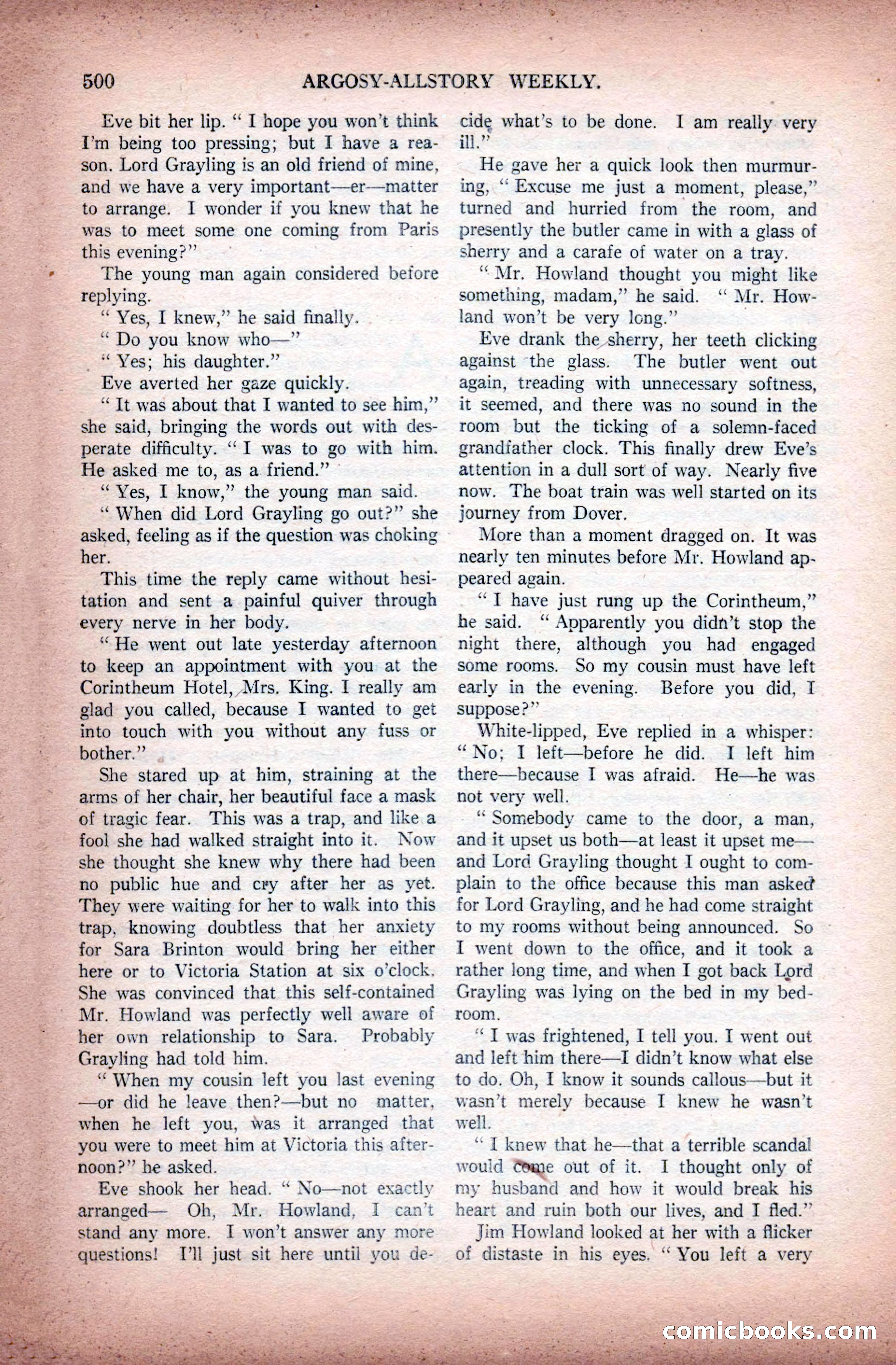 Argosy All-Story Weekly, November 28, 1925 — page 30 of 172