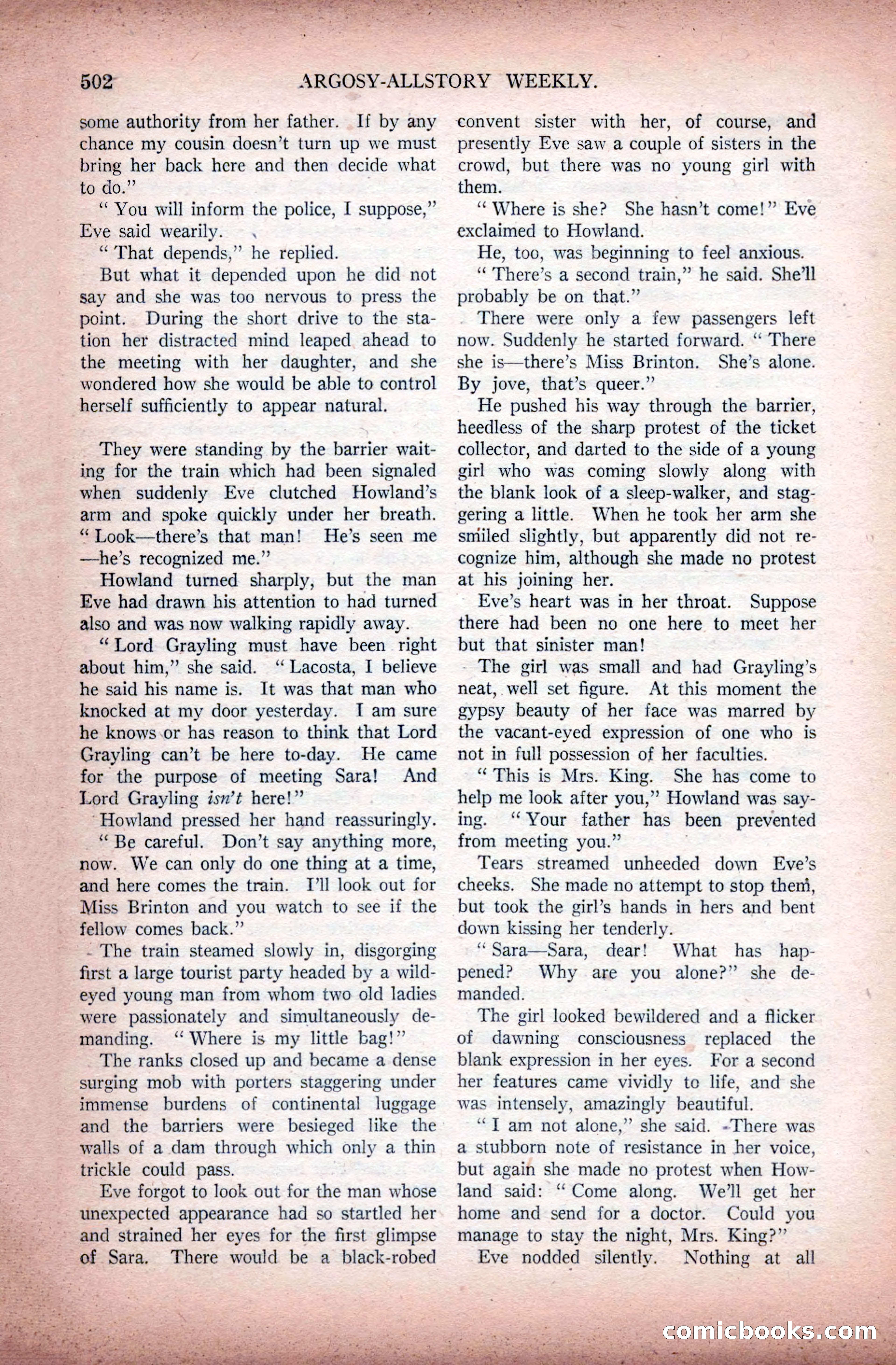 Argosy All-Story Weekly, November 28, 1925 — page 32 of 172