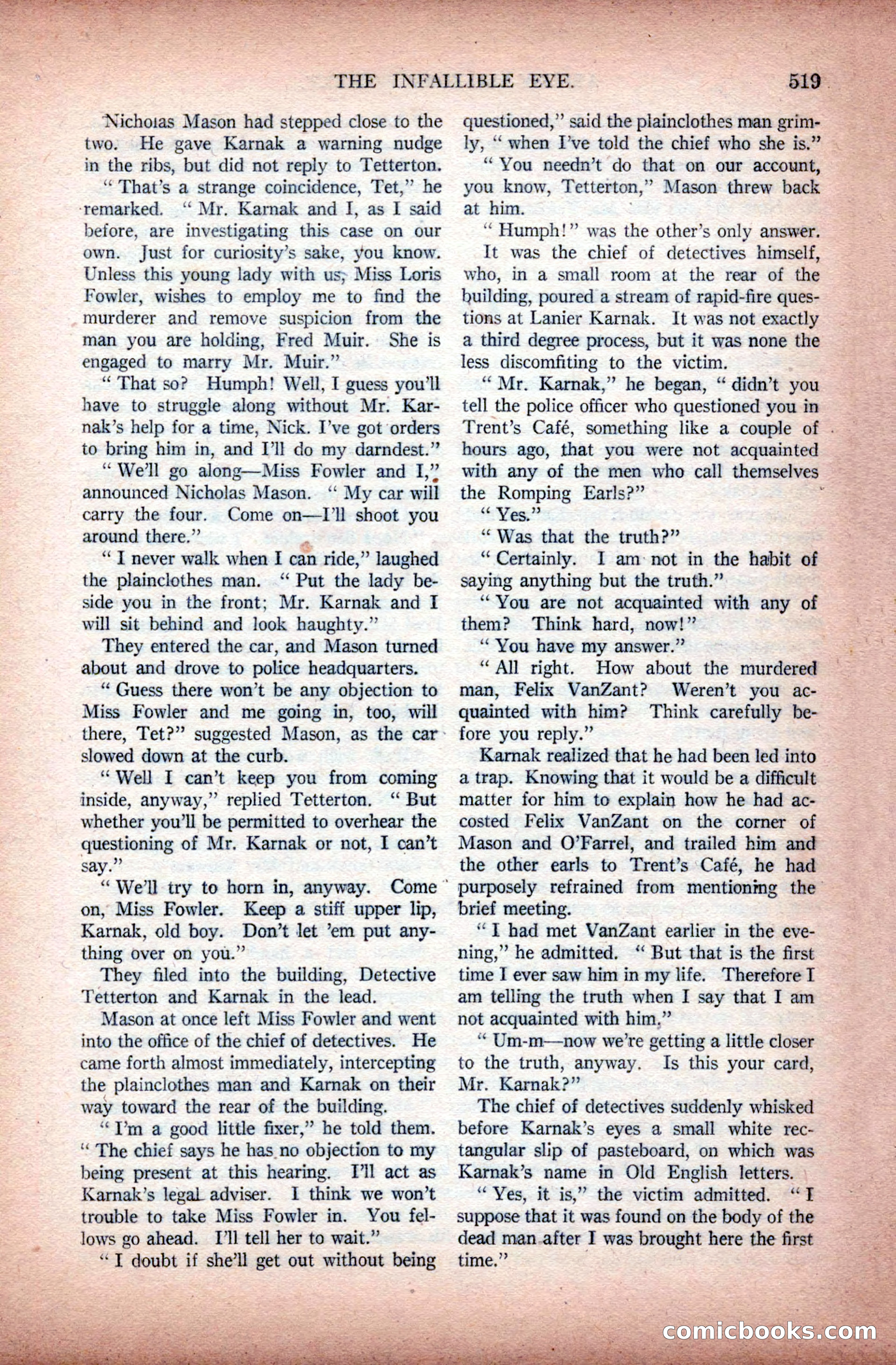 Argosy All-Story Weekly, November 28, 1925 — page 49 of 172